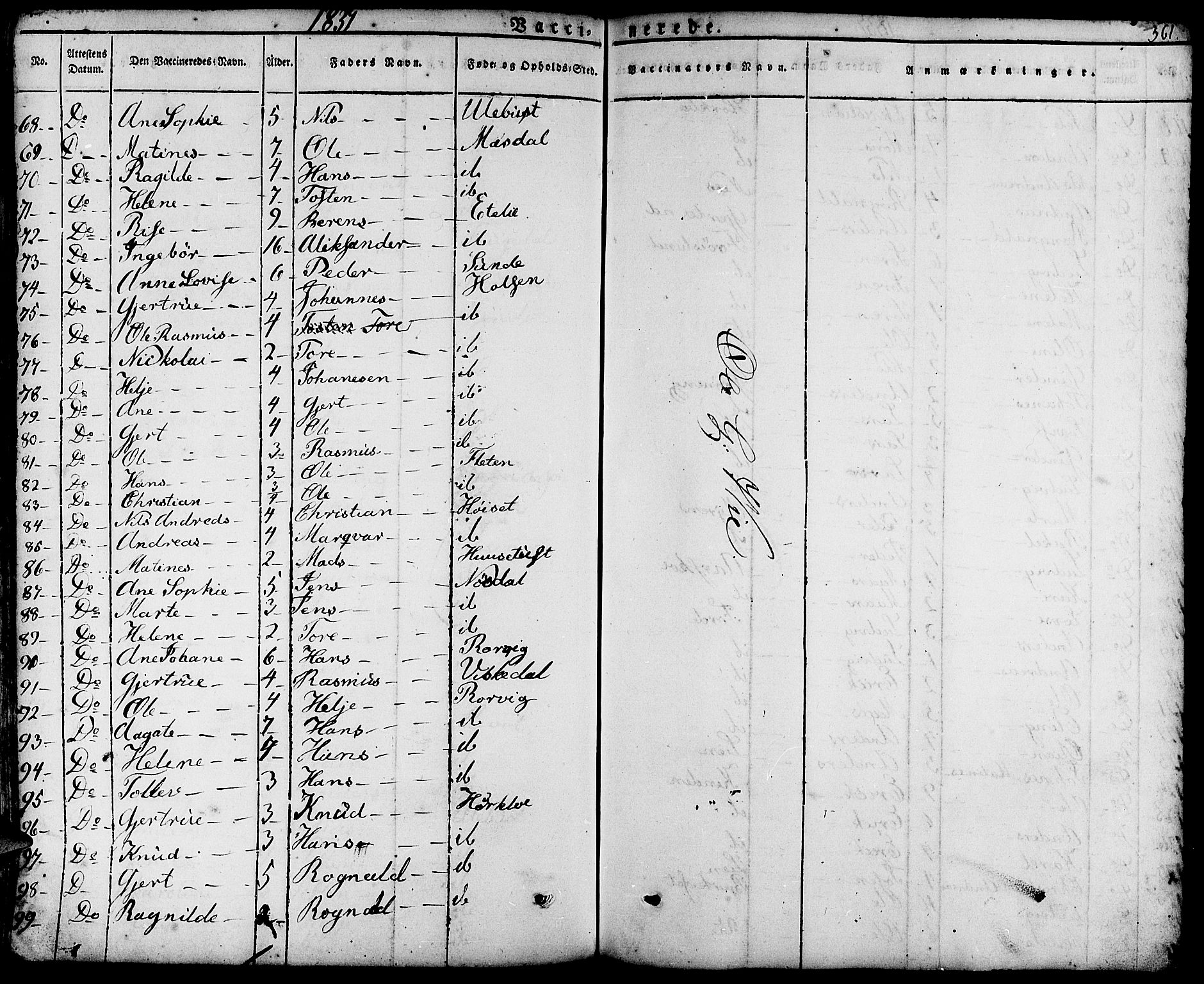 Førde sokneprestembete, SAB/A-79901/H/Haa/Haaa/L0006: Parish register (official) no. A 6, 1821-1842, p. 561