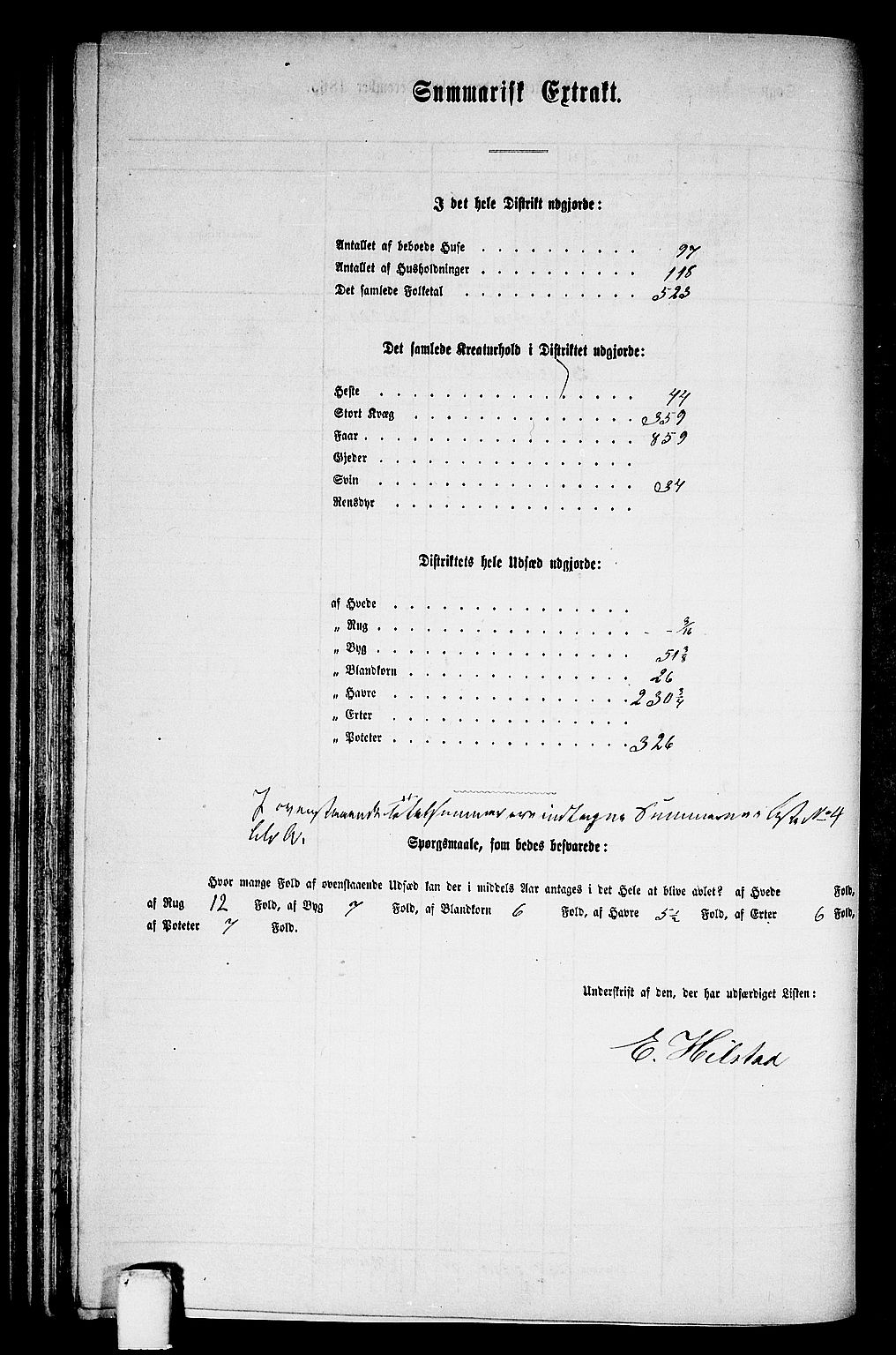 RA, 1865 census for Meldal, 1865, p. 112