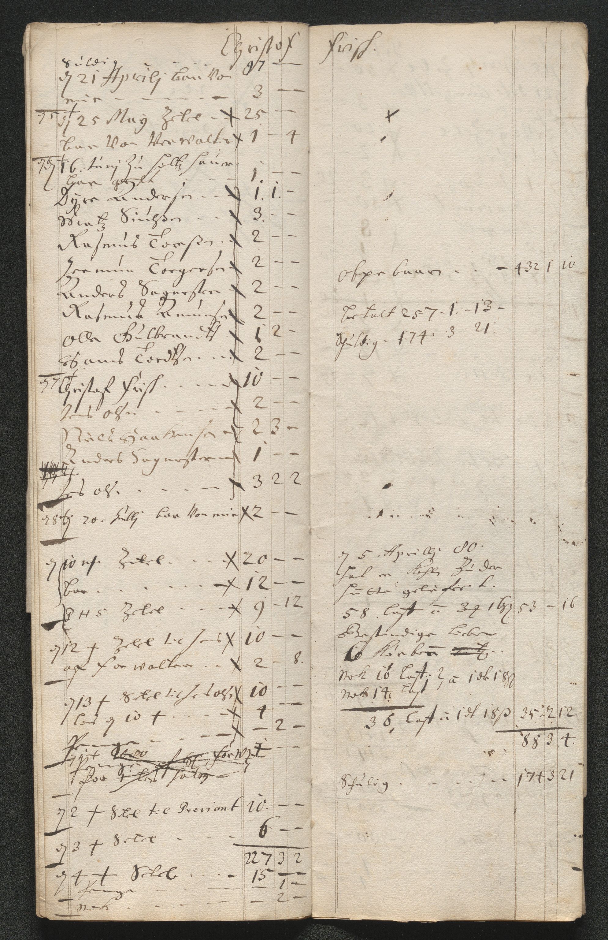 Kongsberg Sølvverk 1623-1816, AV/SAKO-EA-3135/001/D/Dc/Dcd/L0046: Utgiftsregnskap for gruver m.m., 1679, p. 257