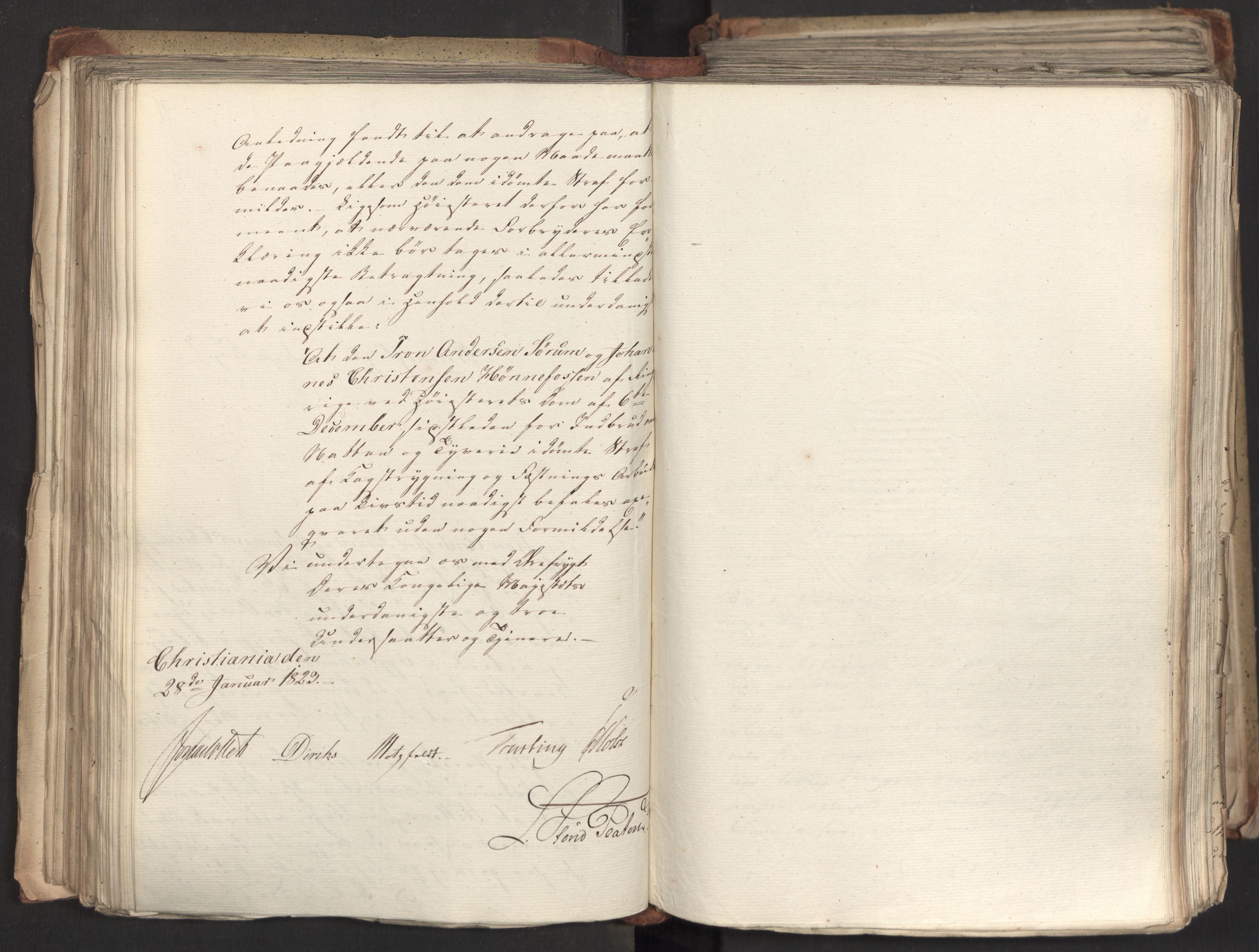 Statsrådsavdelingen i Stockholm, AV/RA-S-1003/D/Da/L0033: Regjeringsinnstillinger nr. 1-274, 1823, p. 203