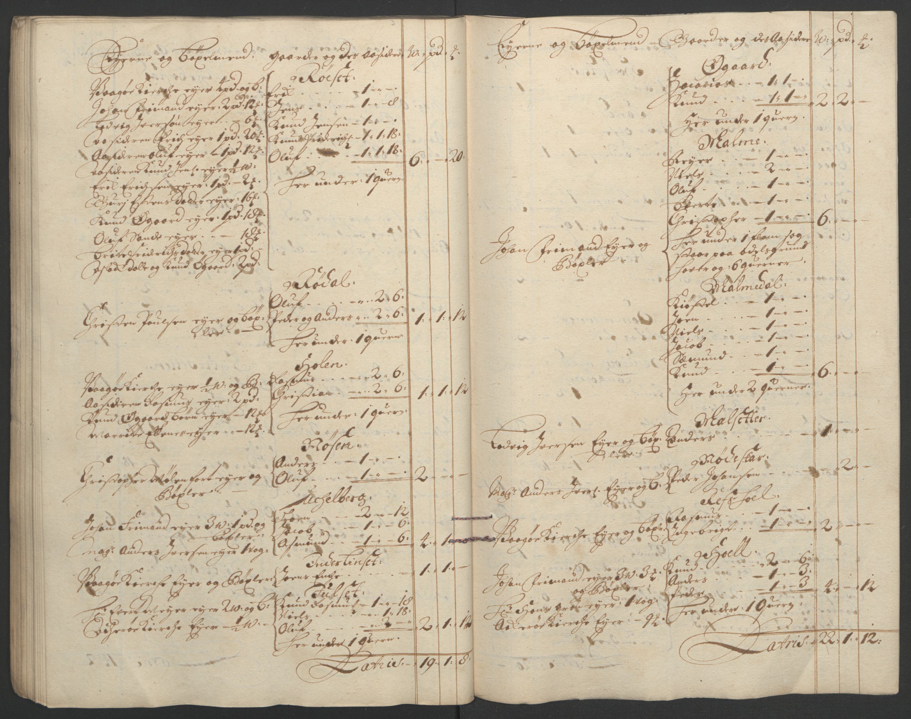 Rentekammeret inntil 1814, Reviderte regnskaper, Fogderegnskap, AV/RA-EA-4092/R55/L3652: Fogderegnskap Romsdal, 1695-1696, p. 216