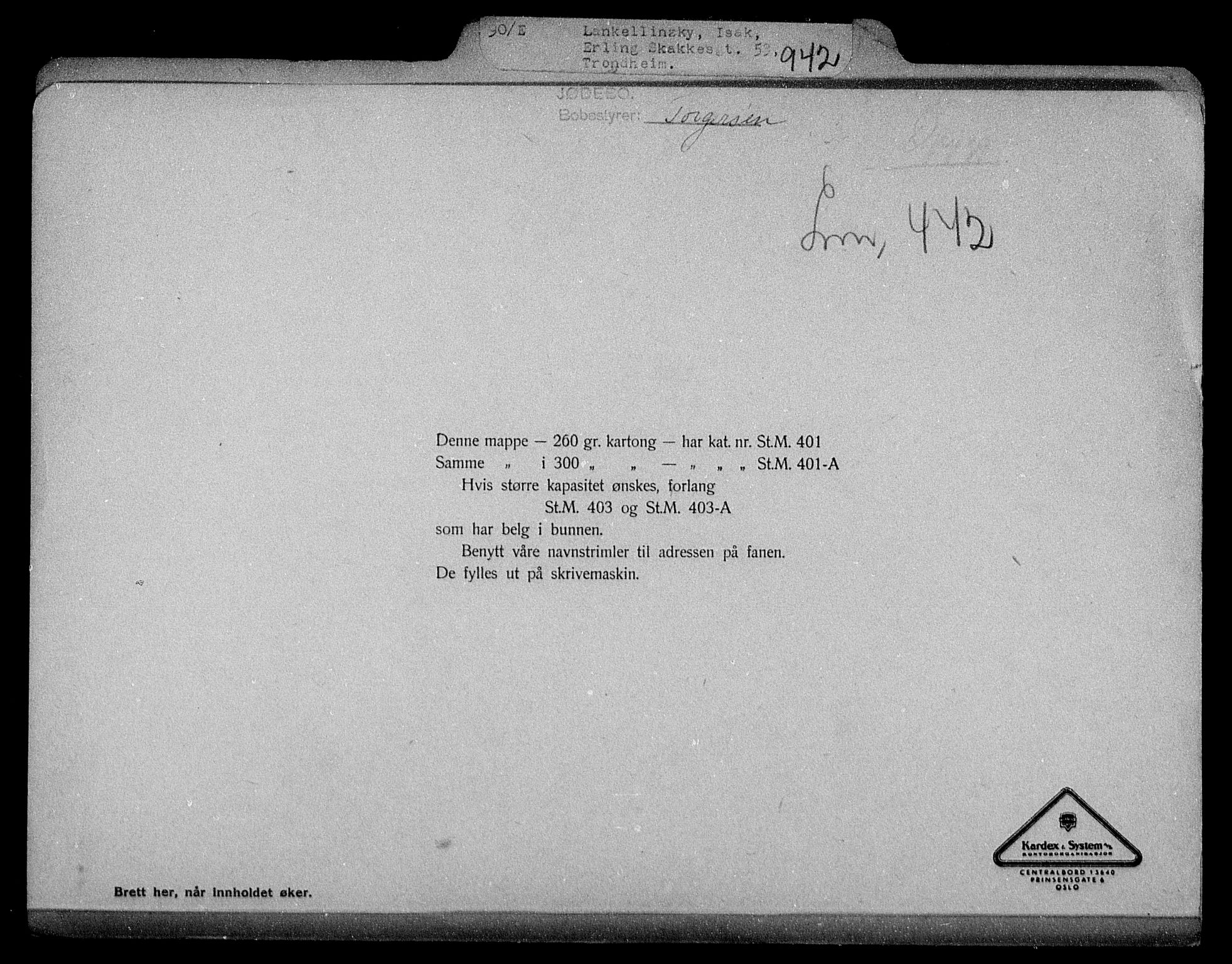 Justisdepartementet, Tilbakeføringskontoret for inndratte formuer, RA/S-1564/H/Hc/Hca/L0902: --, 1945-1947, p. 636