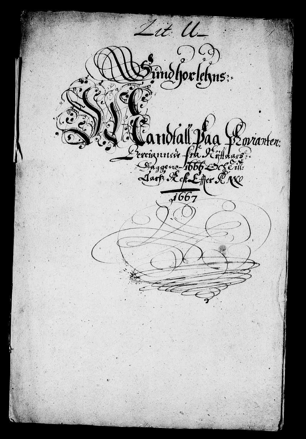 Rentekammeret inntil 1814, Reviderte regnskaper, Stiftamtstueregnskaper, Bergen stiftamt, RA/EA-6043/R/Rc/L0021: Bergen stiftamt, 1666