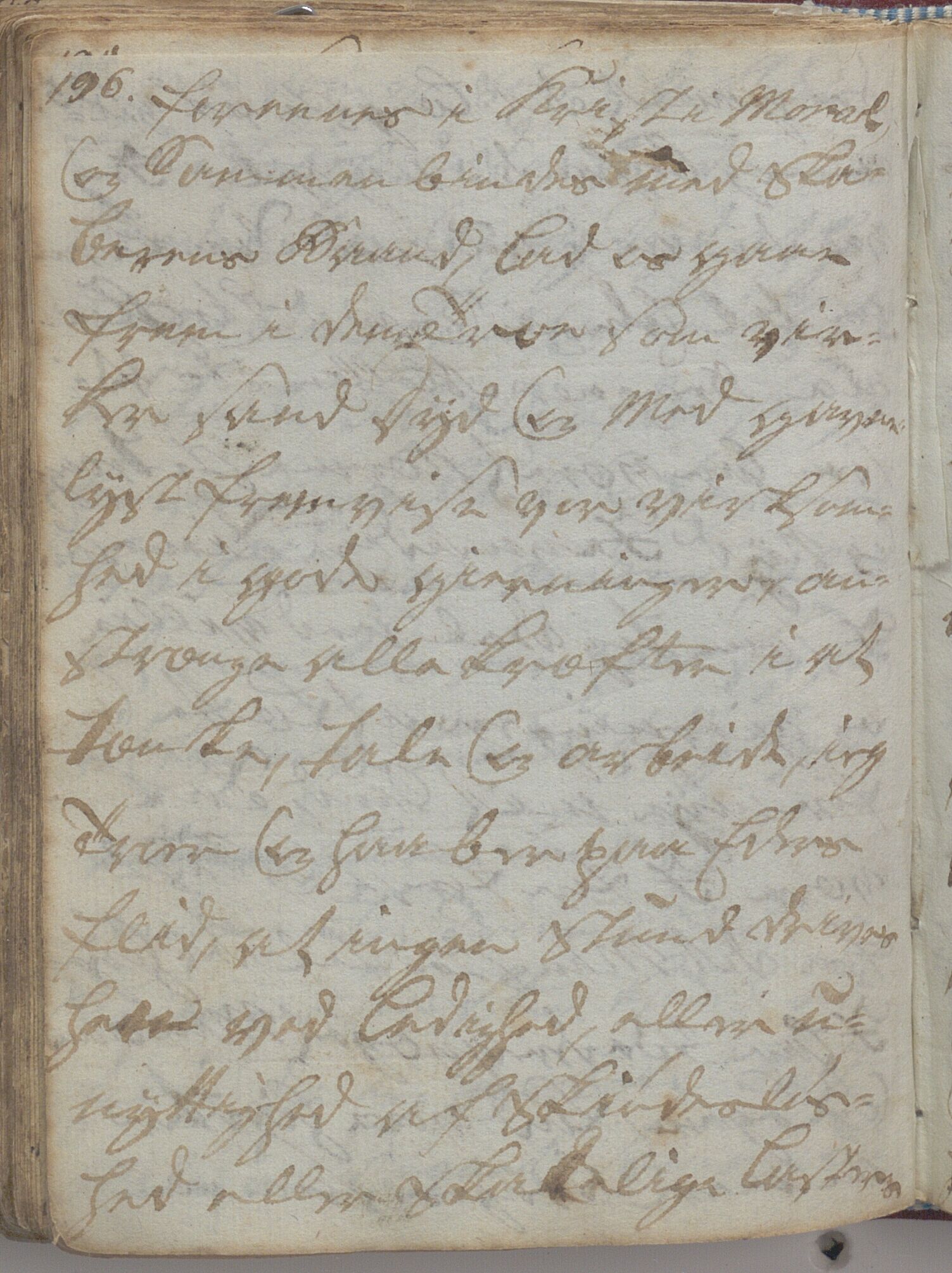 Heggtveitsamlingen, TMF/A-1007/H/L0047/0005: Kopibøker, brev etc.  / "MF I"(Kopibok frå Heggtveits samling), 1800-1823, p. 196