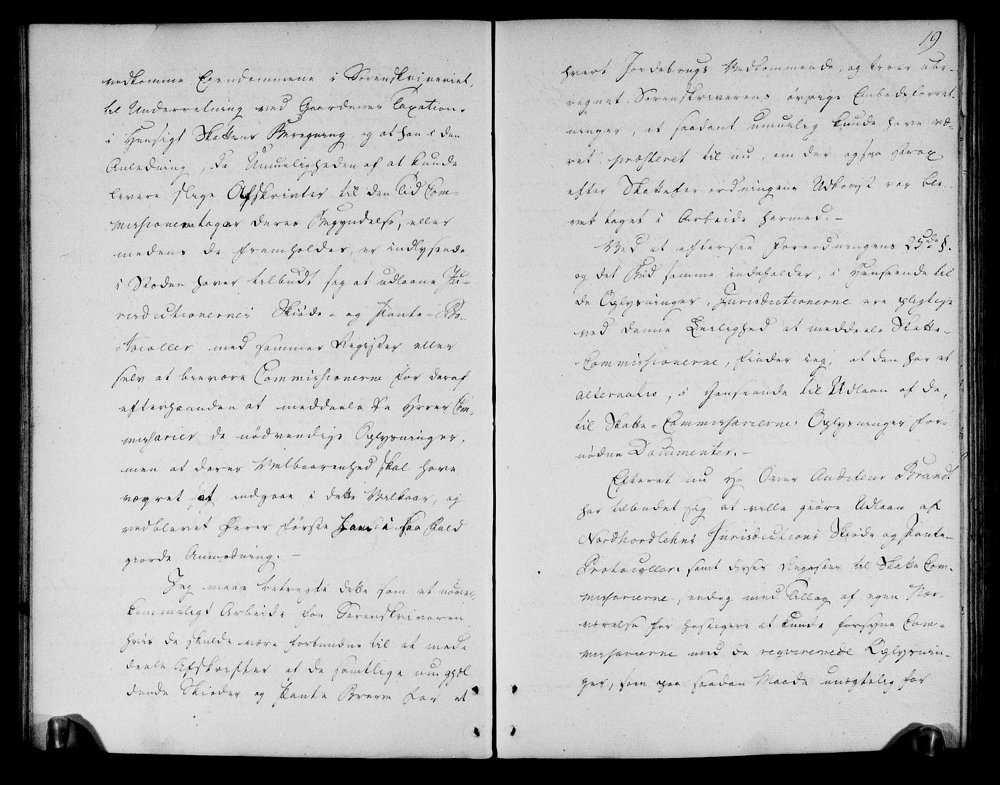 Rentekammeret inntil 1814, Realistisk ordnet avdeling, AV/RA-EA-4070/N/Ne/Nea/L0110: Nordhordland og Voss fogderi. Deliberasjonsprotokoll, 1803, p. 22