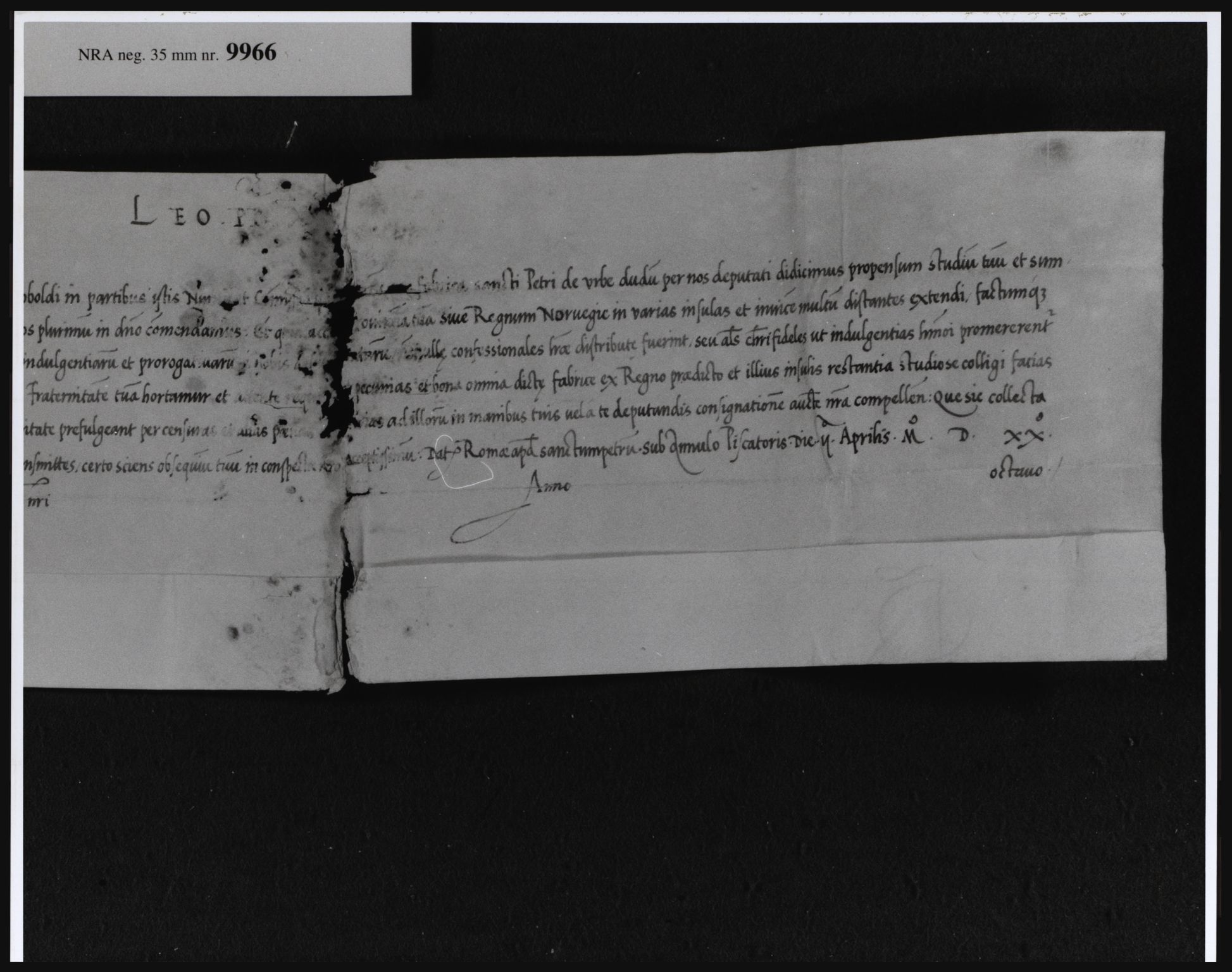 Riksarkivets diplomsamling, AV/RA-EA-5965/F13/F13a/L0004: Pergament nr. 17, 19, 23, 31, 1520-1522, p. 3