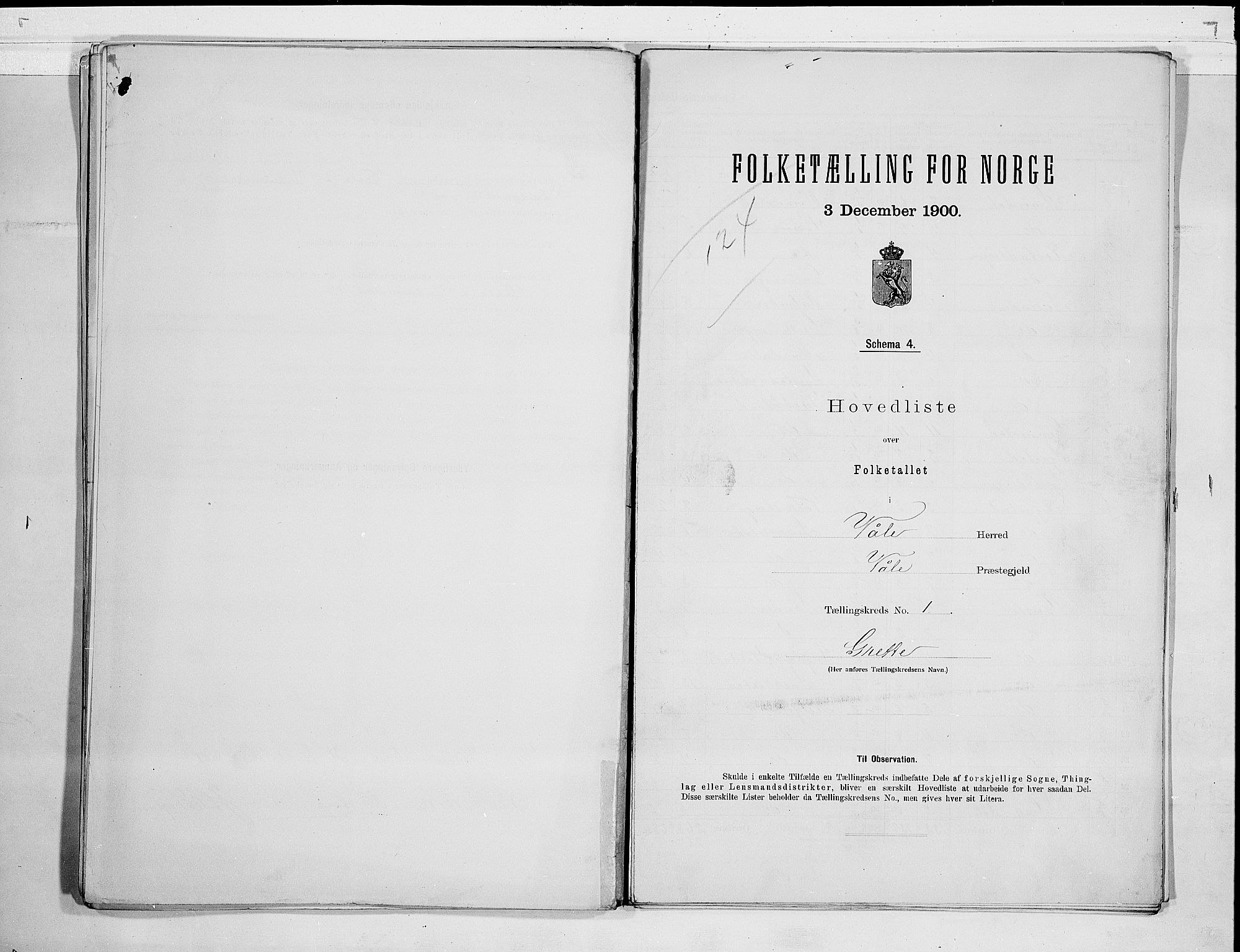 RA, 1900 census for Våle, 1900, p. 4