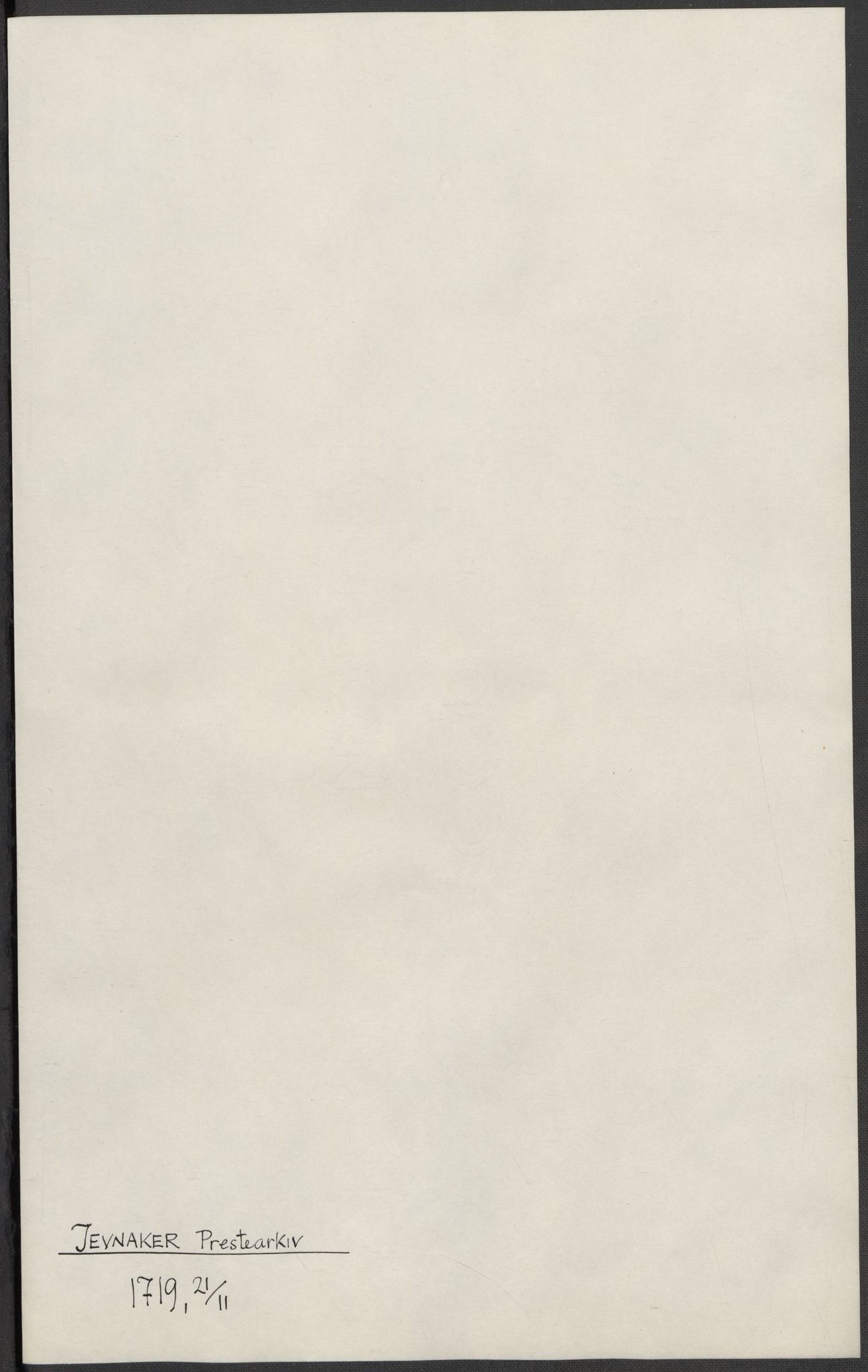 Riksarkivets diplomsamling, AV/RA-EA-5965/F15/L0014: Prestearkiv - Oppland, 1696-1879, p. 35