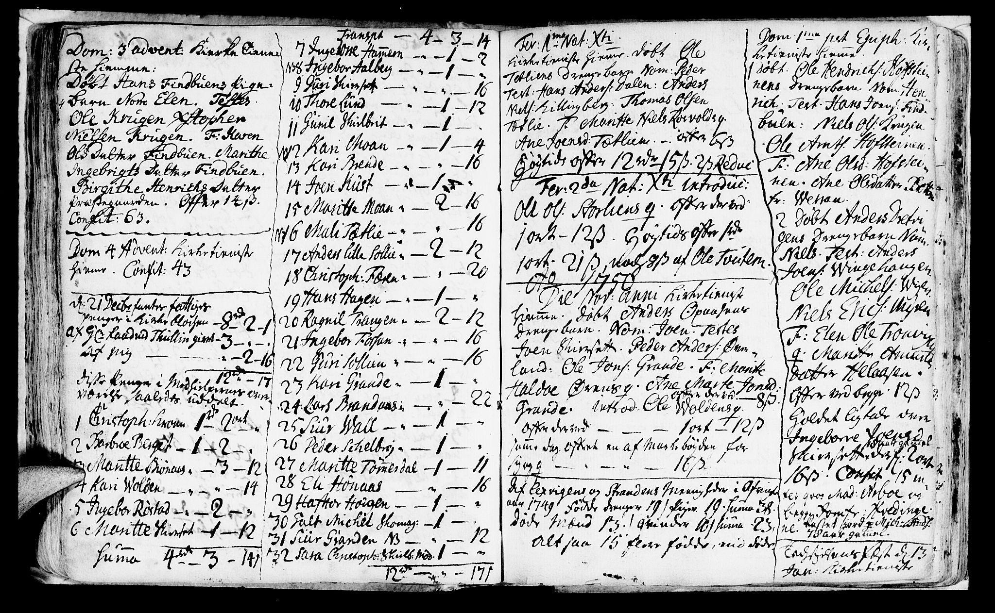 Ministerialprotokoller, klokkerbøker og fødselsregistre - Nord-Trøndelag, AV/SAT-A-1458/701/L0002: Parish register (official) no. 701A02 /1, 1738-1752