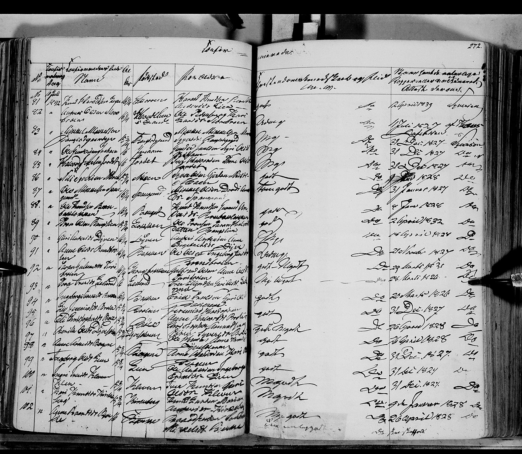 Sør-Aurdal prestekontor, AV/SAH-PREST-128/H/Ha/Haa/L0004: Parish register (official) no. 4, 1841-1849, p. 271-272