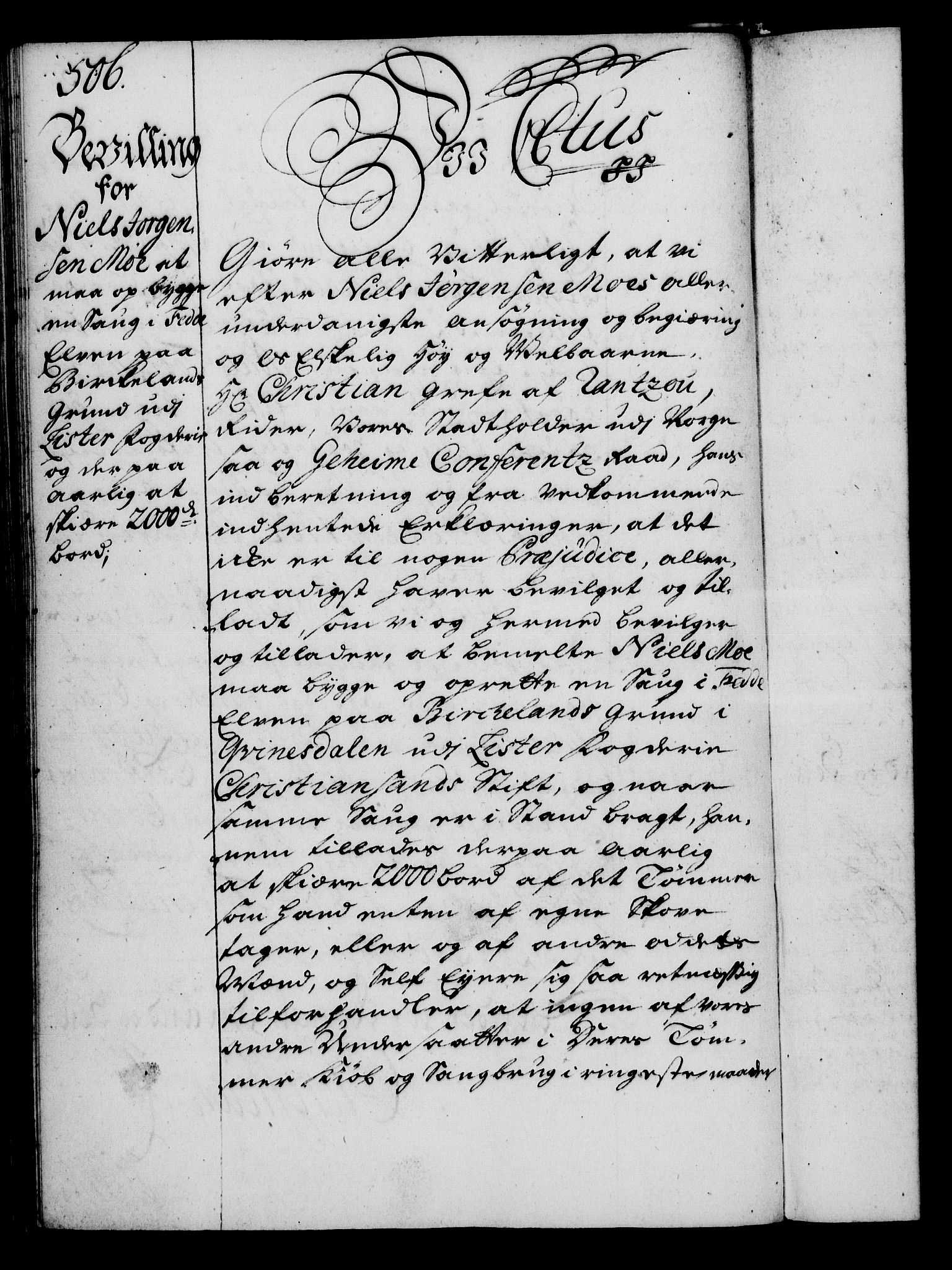 Rentekammeret, Kammerkanselliet, RA/EA-3111/G/Gg/Gga/L0003: Norsk ekspedisjonsprotokoll med register (merket RK 53.3), 1727-1734, p. 506