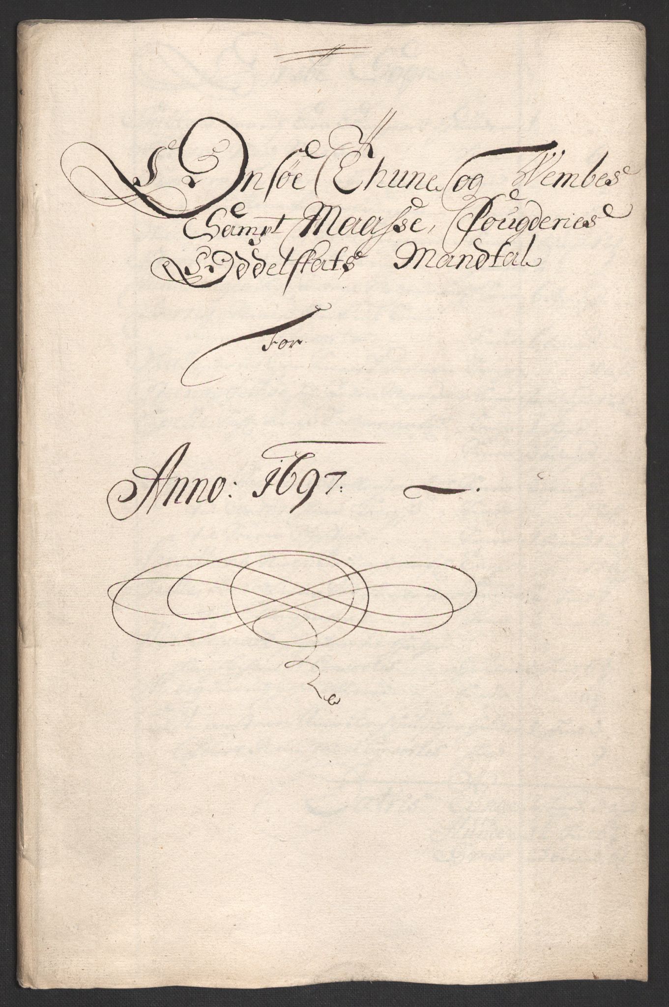 Rentekammeret inntil 1814, Reviderte regnskaper, Fogderegnskap, AV/RA-EA-4092/R04/L0125: Fogderegnskap Moss, Onsøy, Tune, Veme og Åbygge, 1697, p. 44