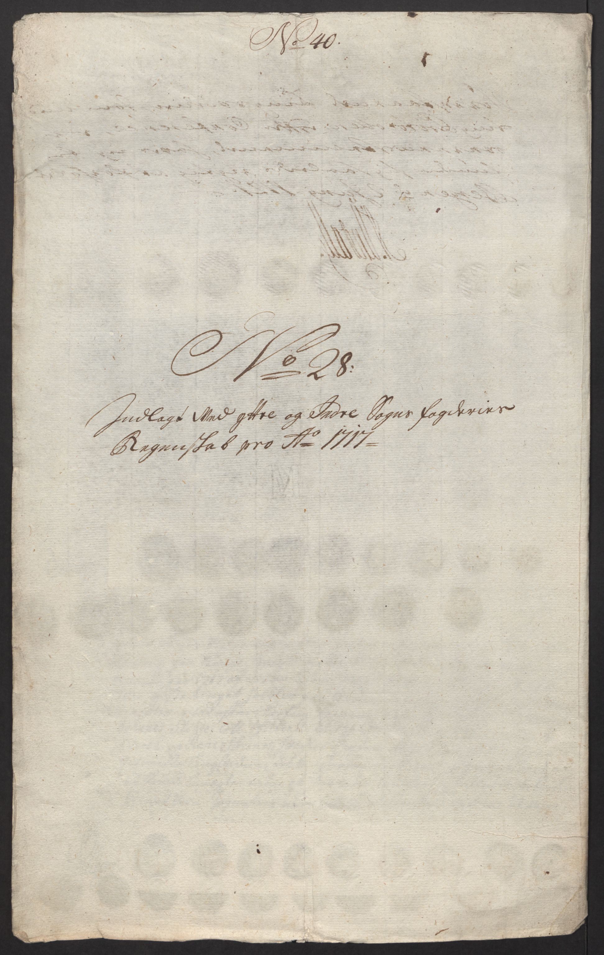 Rentekammeret inntil 1814, Reviderte regnskaper, Fogderegnskap, RA/EA-4092/R52/L3321: Fogderegnskap Sogn, 1717-1718, p. 129