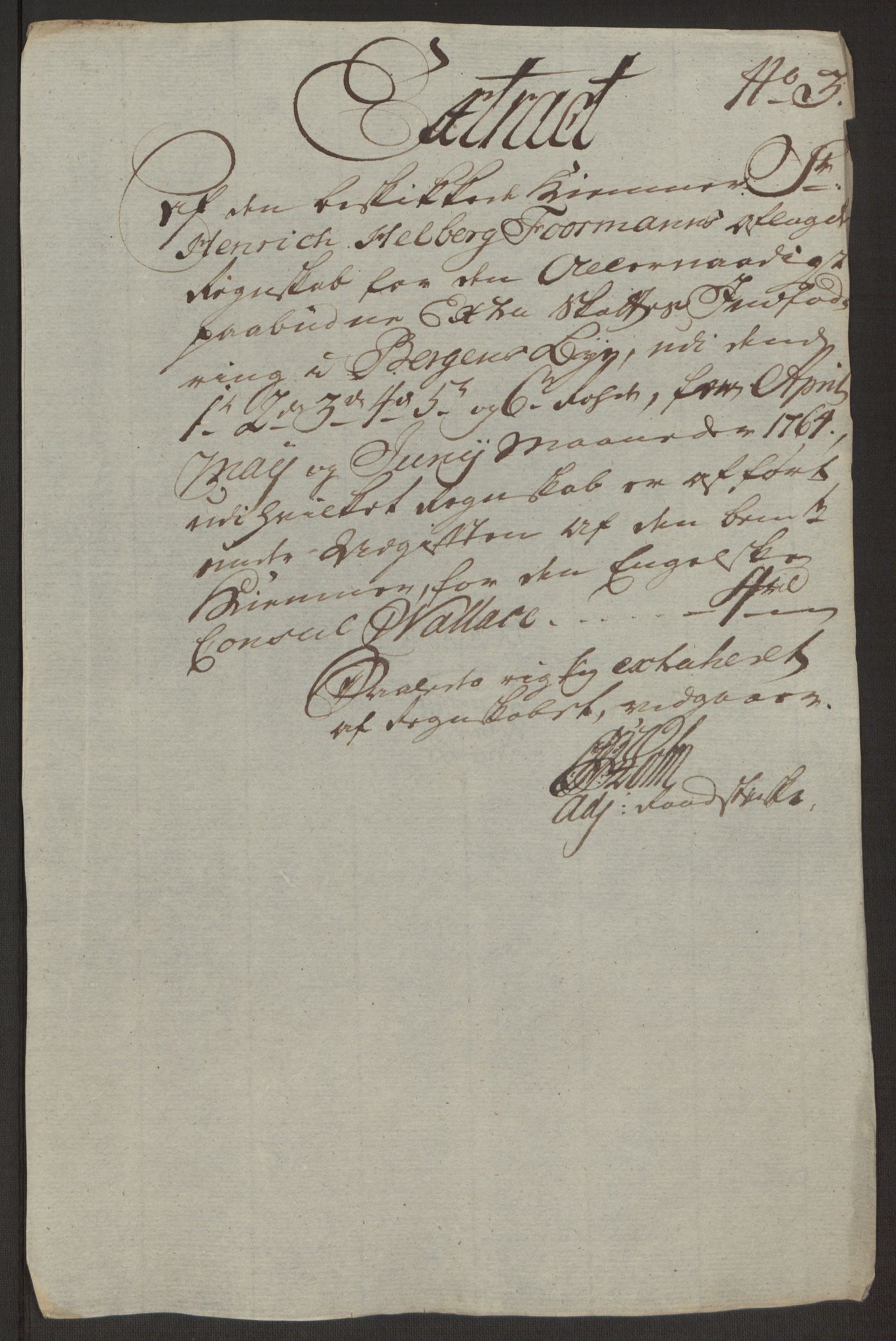 Rentekammeret inntil 1814, Reviderte regnskaper, Byregnskaper, AV/RA-EA-4066/R/Rp/L0367/0001: [P21] Kontribusjonsregnskap / Ekstraskatt, 1764, p. 150