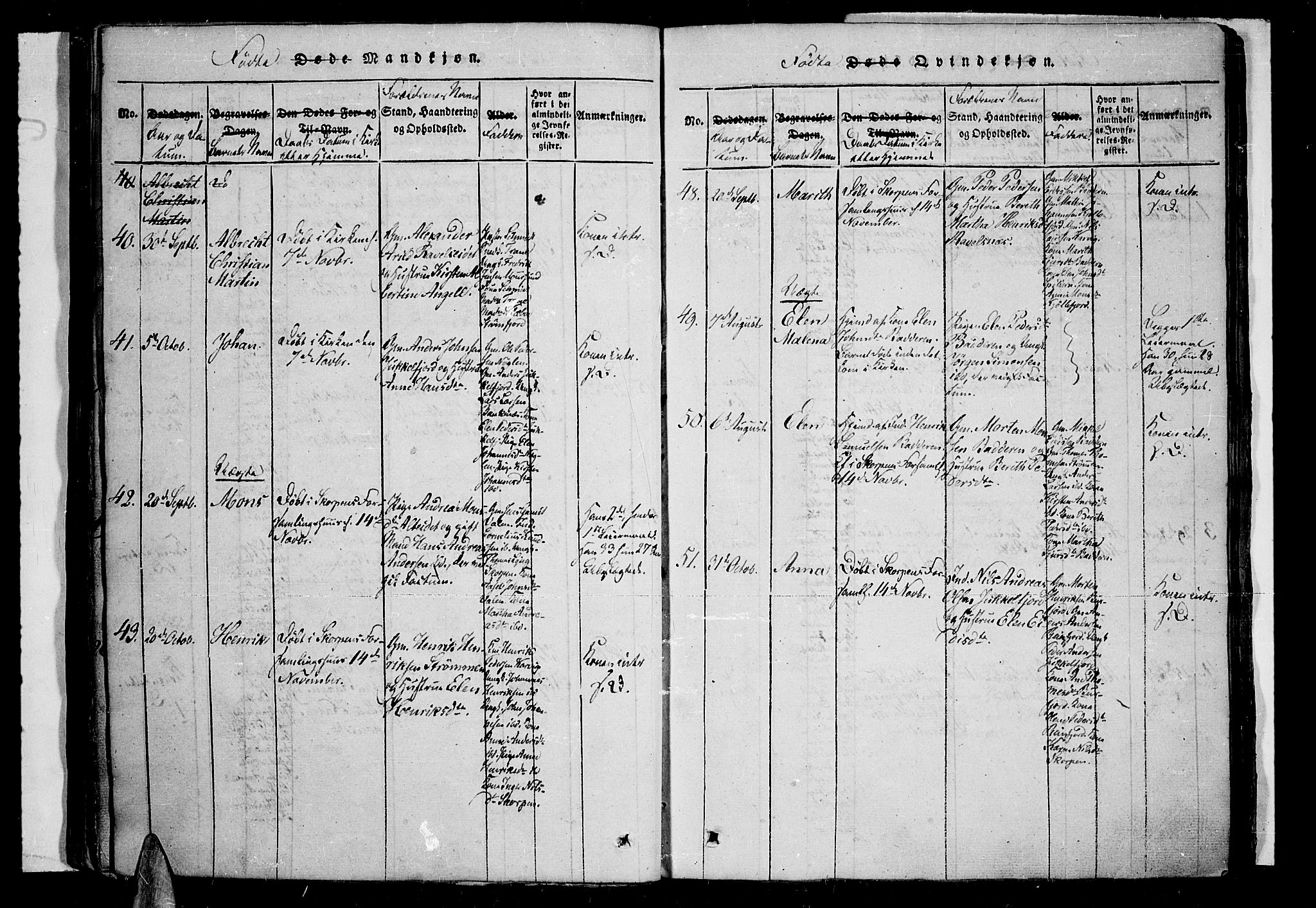 Skjervøy sokneprestkontor, AV/SATØ-S-1300/H/Ha/Haa/L0004kirke: Parish register (official) no. 4, 1820-1838