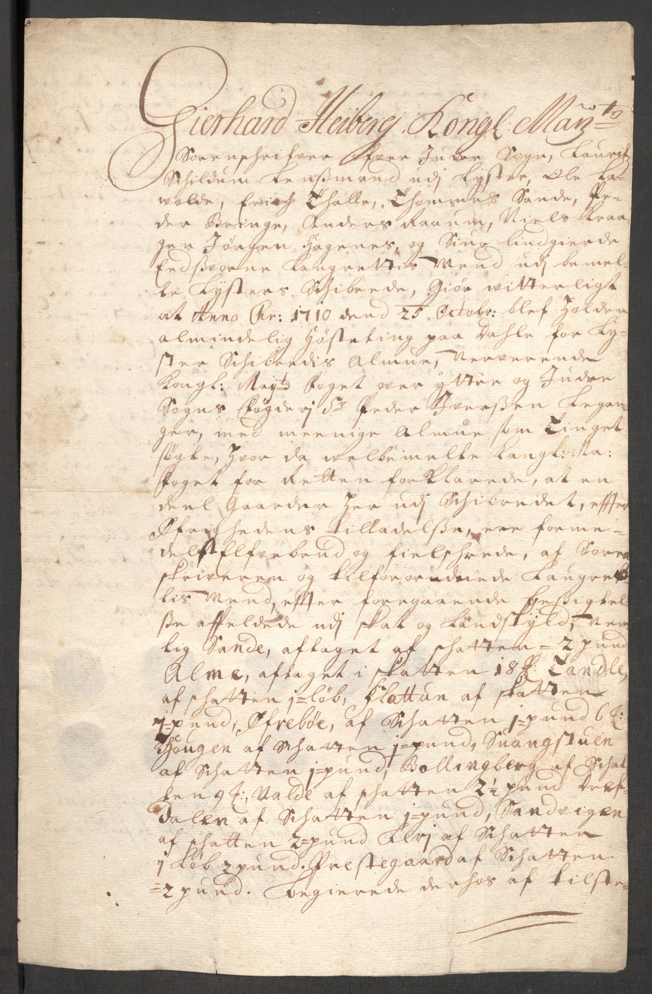 Rentekammeret inntil 1814, Reviderte regnskaper, Fogderegnskap, RA/EA-4092/R52/L3316: Fogderegnskap Sogn, 1709-1710, p. 364