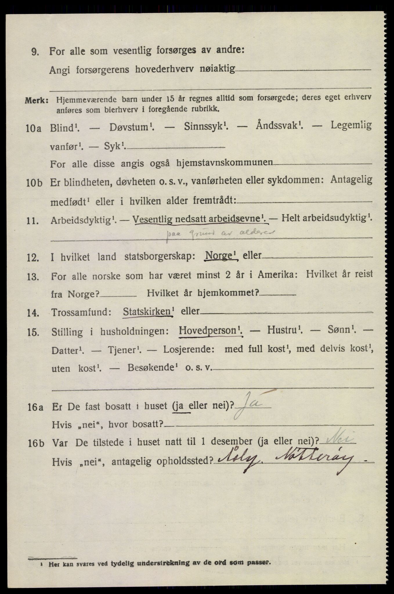 SAKO, 1920 census for Nøtterøy, 1920, p. 5580