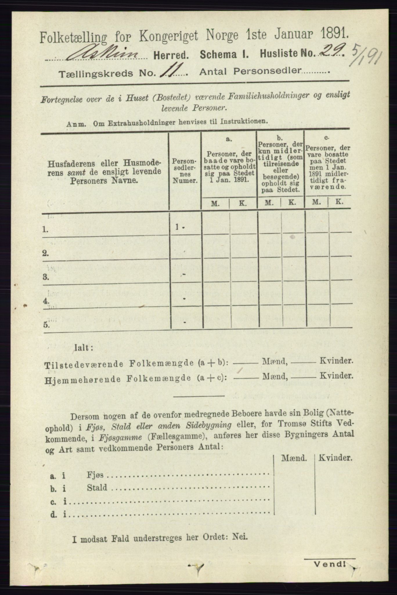 RA, 1891 census for 0124 Askim, 1891, p. 1738