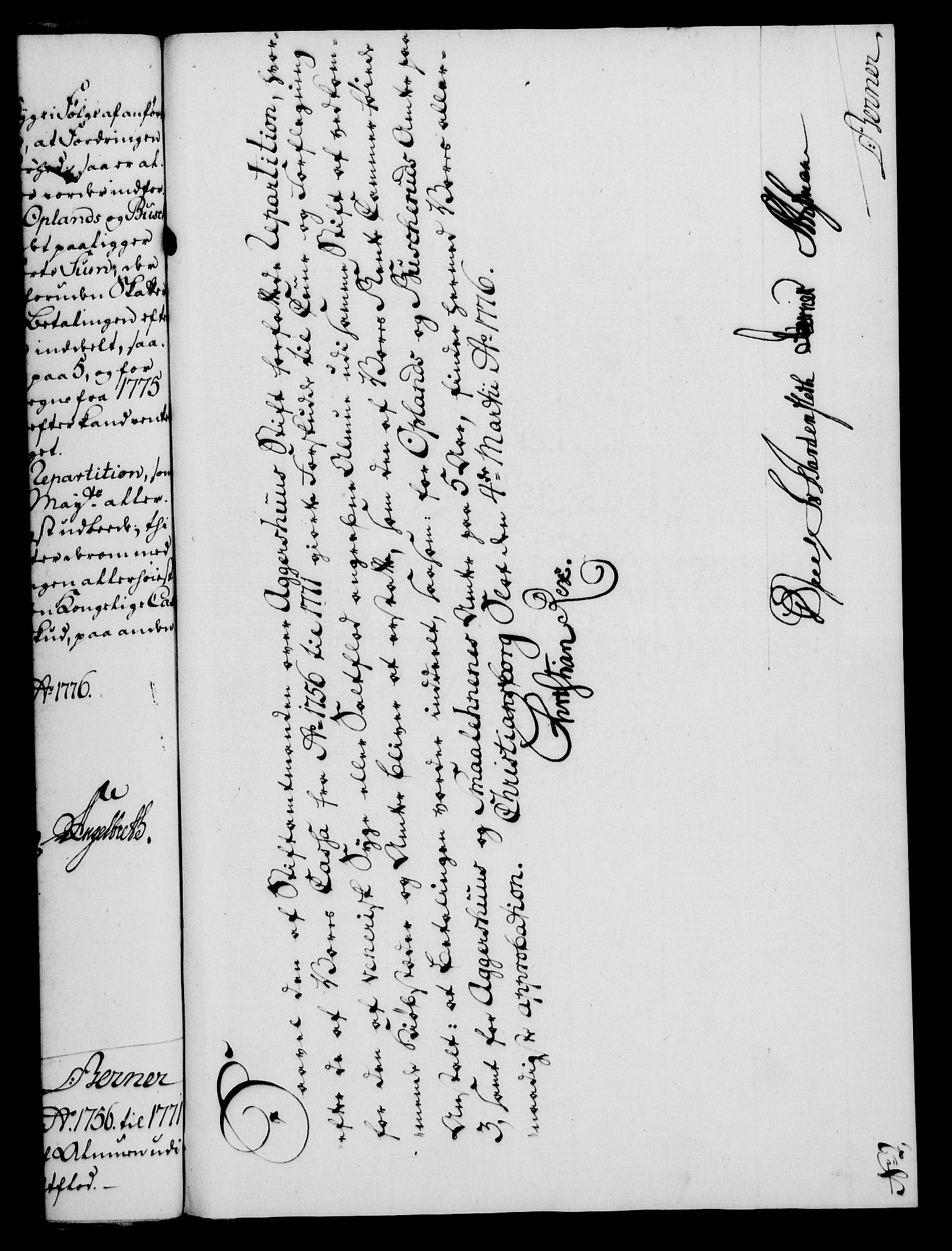 Rentekammeret, Kammerkanselliet, RA/EA-3111/G/Gf/Gfa/L0058: Norsk relasjons- og resolusjonsprotokoll (merket RK 52.58), 1776, p. 66