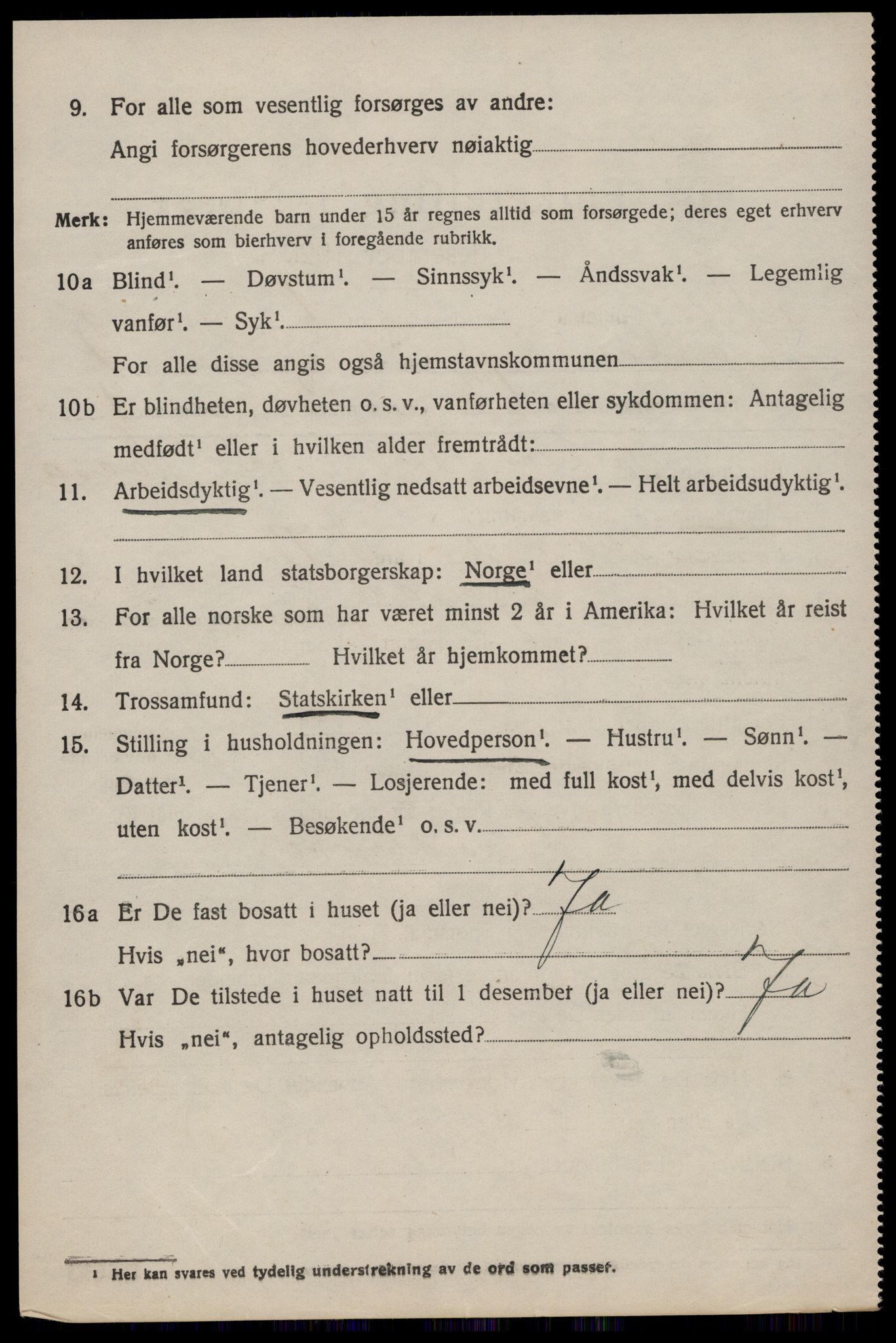 SAKO, 1920 census for Hjartdal, 1920, p. 2505