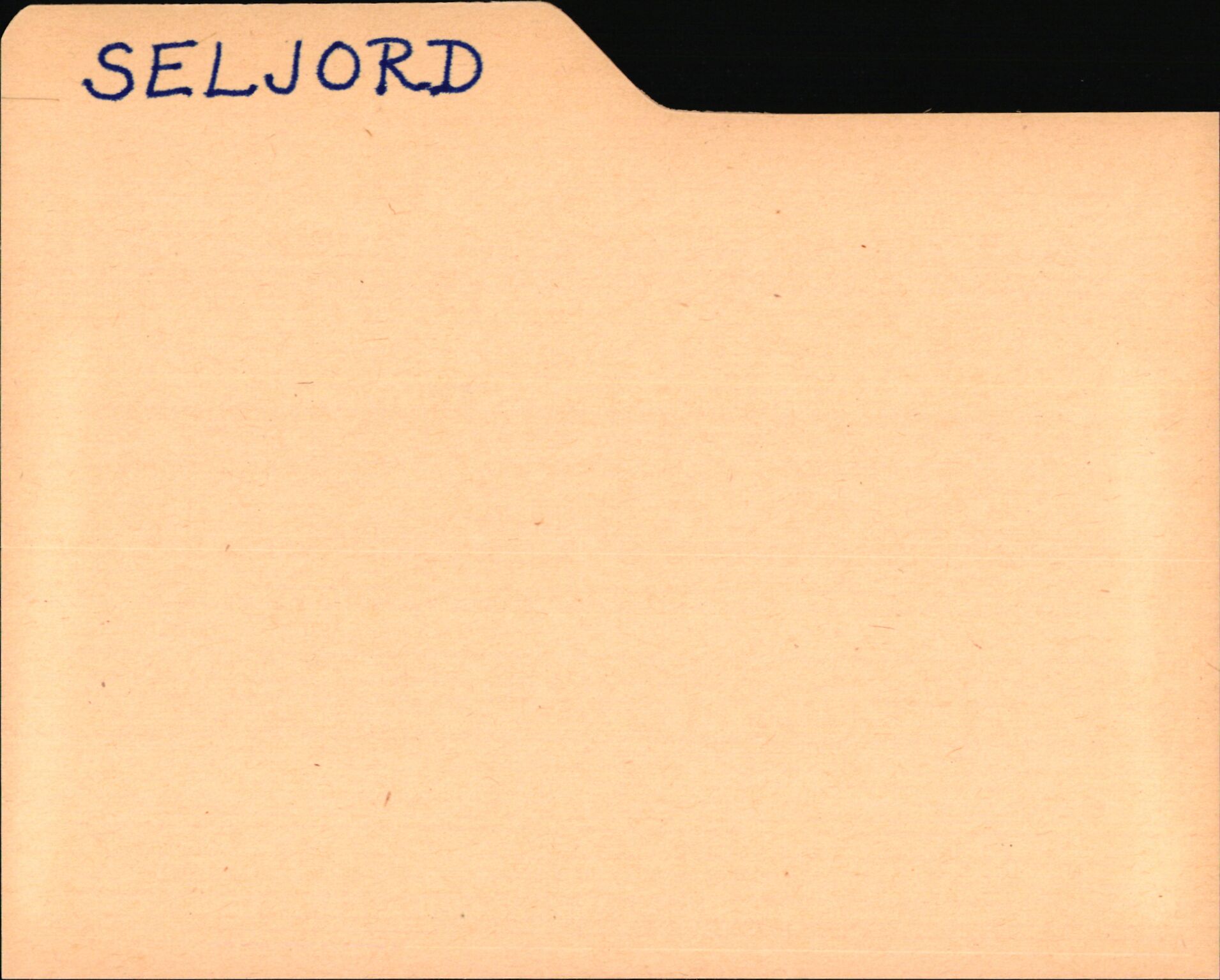 Statsarkivet i Kongsberg, AV/SAKO-A-0001/E/Ed/L0003/0020: Registerkort til avskrifter for eiendommer i Telemark / Eiendommer i Seljord kommune, 1600-1950, p. 1