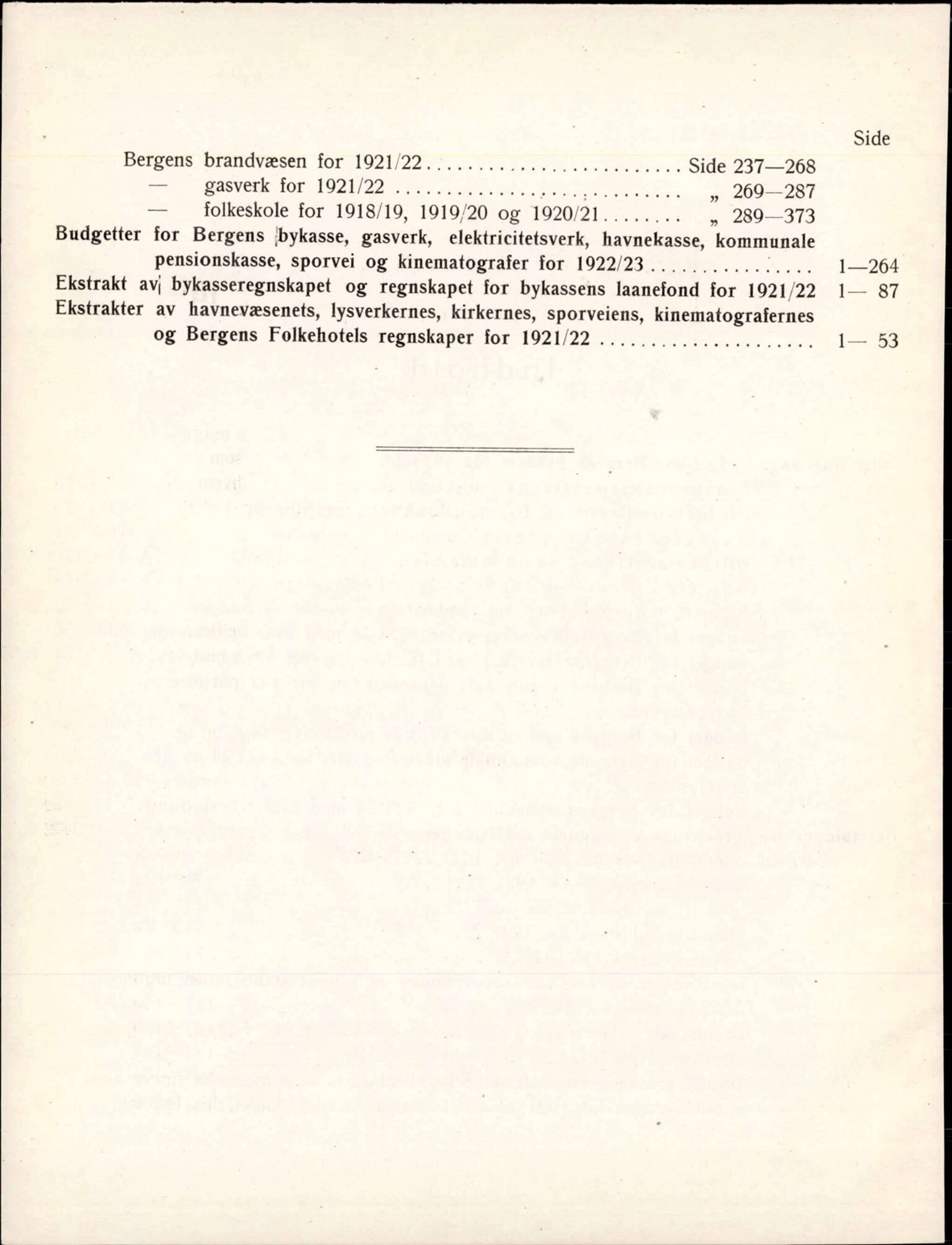 Bergen kommune. Formannskapet, BBA/A-0003/Ad/L0107: Bergens Kommuneforhandlinger, bind II, 1923