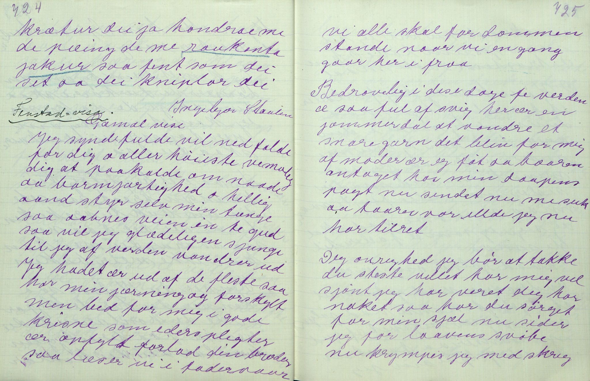 Rikard Berge, TEMU/TGM-A-1003/F/L0011/0011: 381-399 / 391 Oppskrifter av Gunnhild Kivle, 1918-1919, p. 724-725