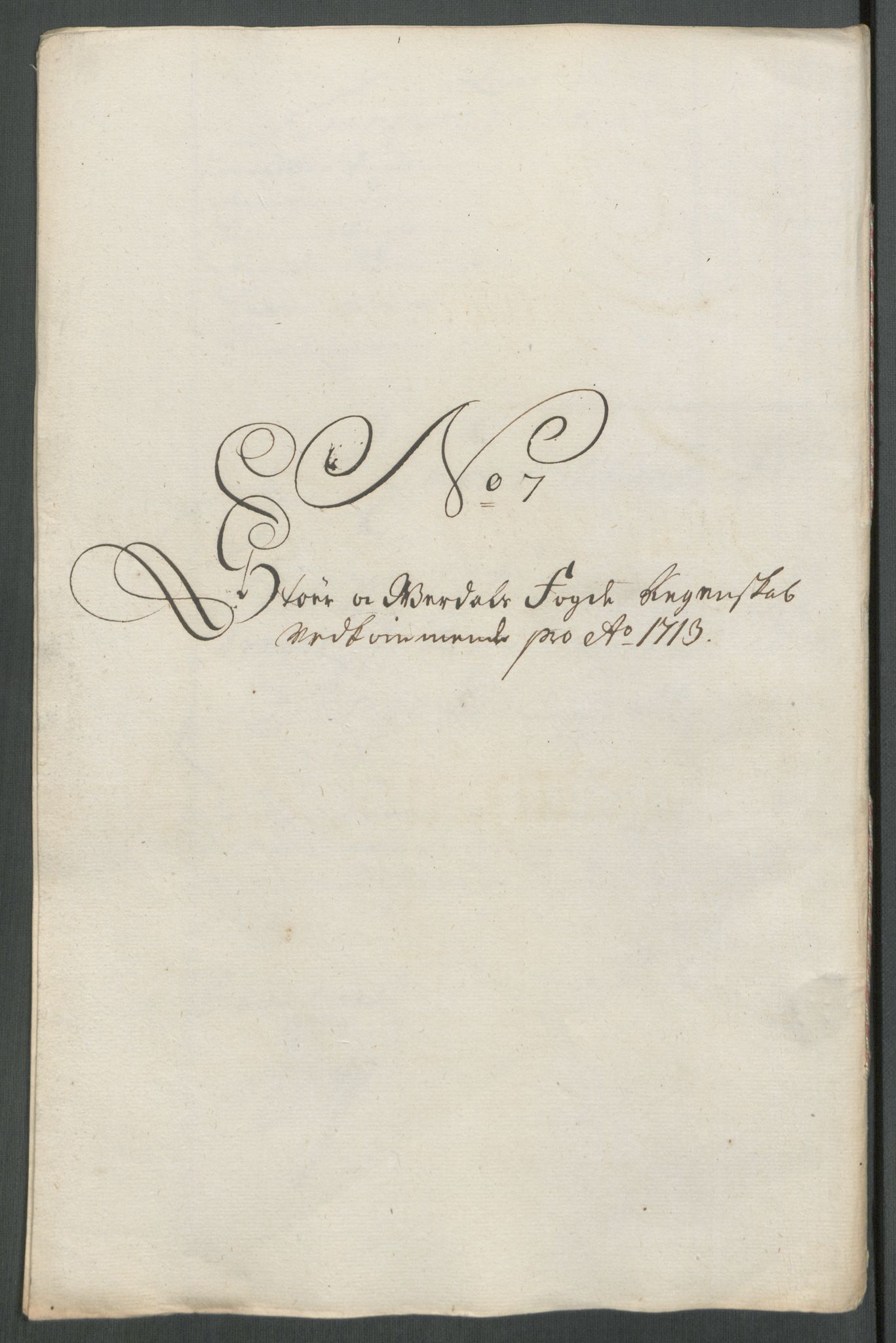 Rentekammeret inntil 1814, Reviderte regnskaper, Fogderegnskap, RA/EA-4092/R62/L4203: Fogderegnskap Stjørdal og Verdal, 1713, p. 133