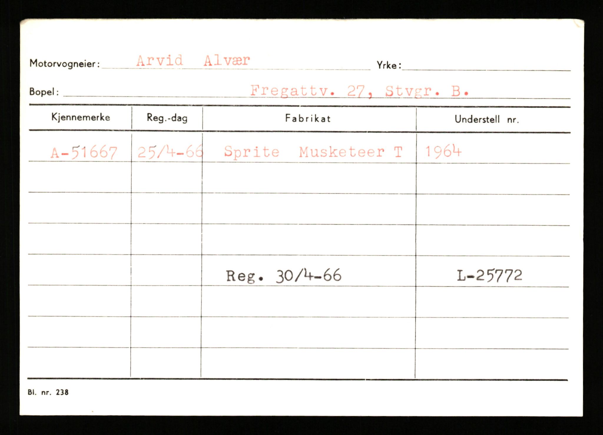 Stavanger trafikkstasjon, AV/SAST-A-101942/0/G/L0007: Registreringsnummer: 49019 - 67460, 1930-1971, p. 701