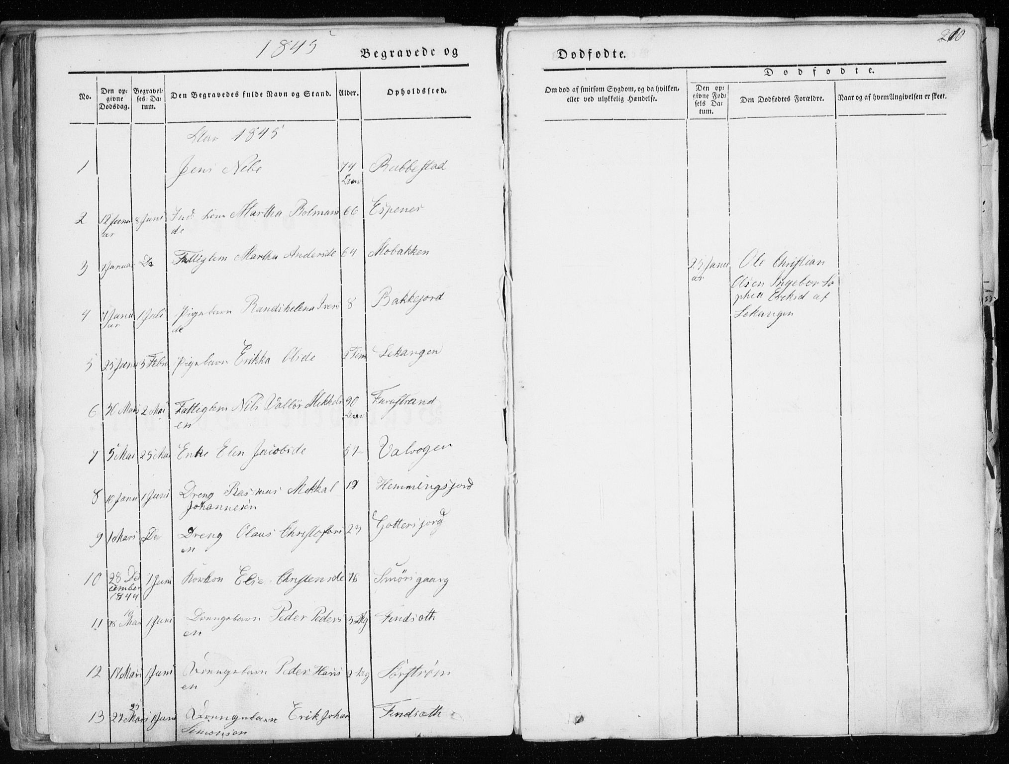 Tranøy sokneprestkontor, AV/SATØ-S-1313/I/Ia/Iaa/L0006kirke: Parish register (official) no. 6, 1844-1855, p. 210