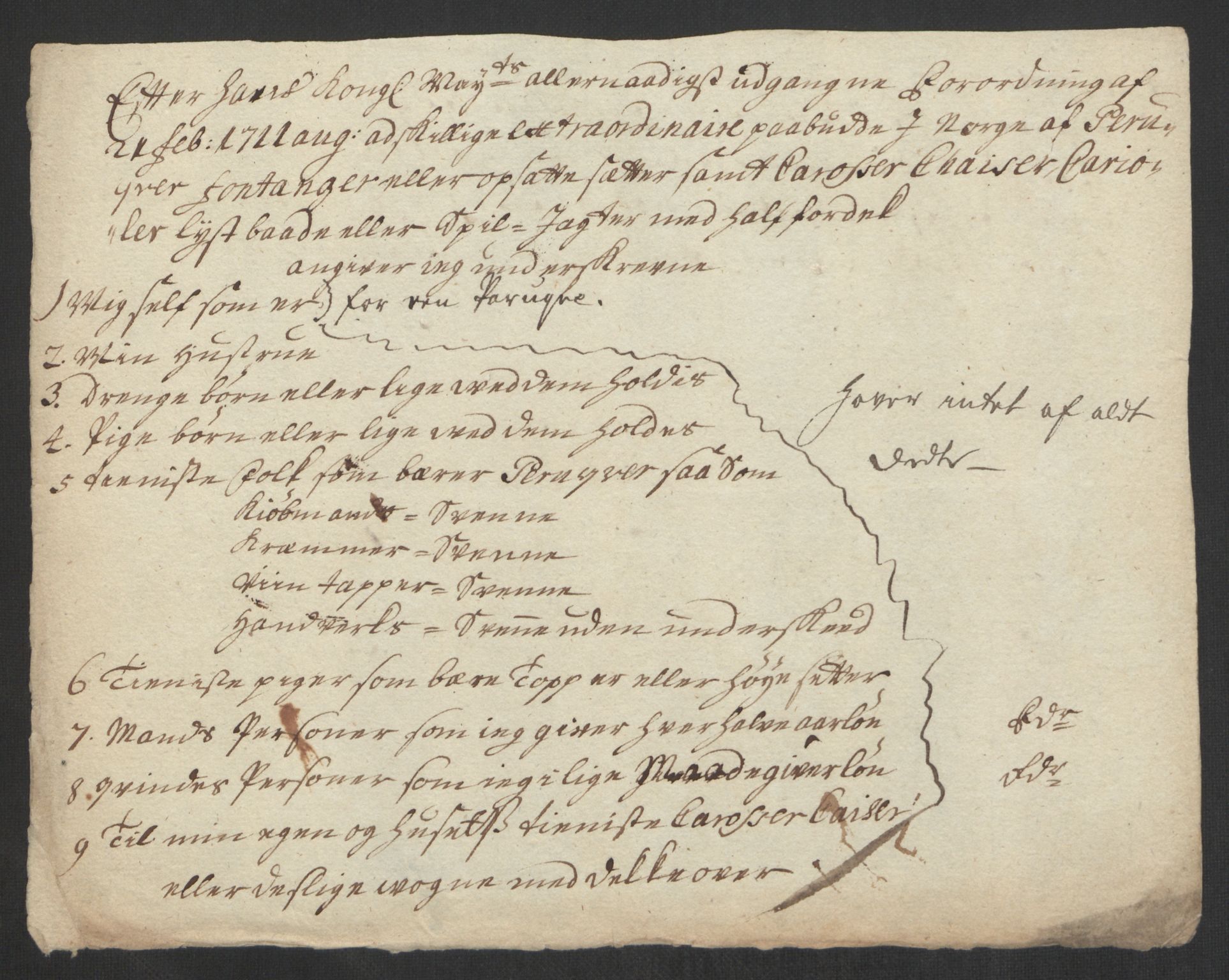 Rentekammeret inntil 1814, Reviderte regnskaper, Byregnskaper, AV/RA-EA-4066/R/Rs/L0507: [S3] Kontribusjonsregnskap, 1699-1711, p. 569