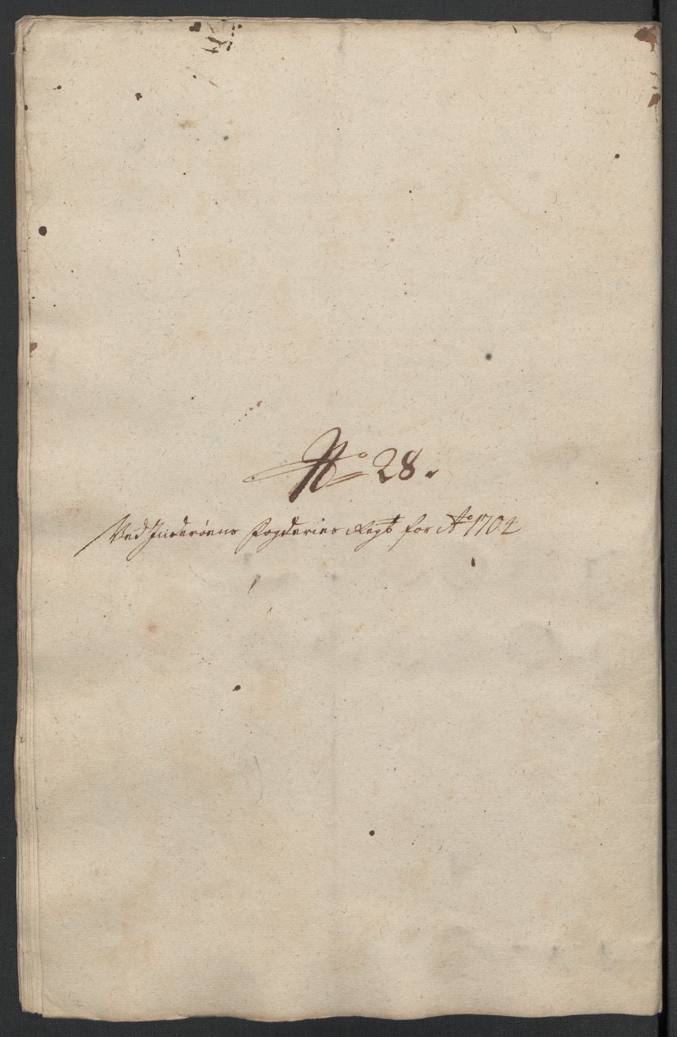 Rentekammeret inntil 1814, Reviderte regnskaper, Fogderegnskap, RA/EA-4092/R63/L4313: Fogderegnskap Inderøy, 1703-1704, p. 568