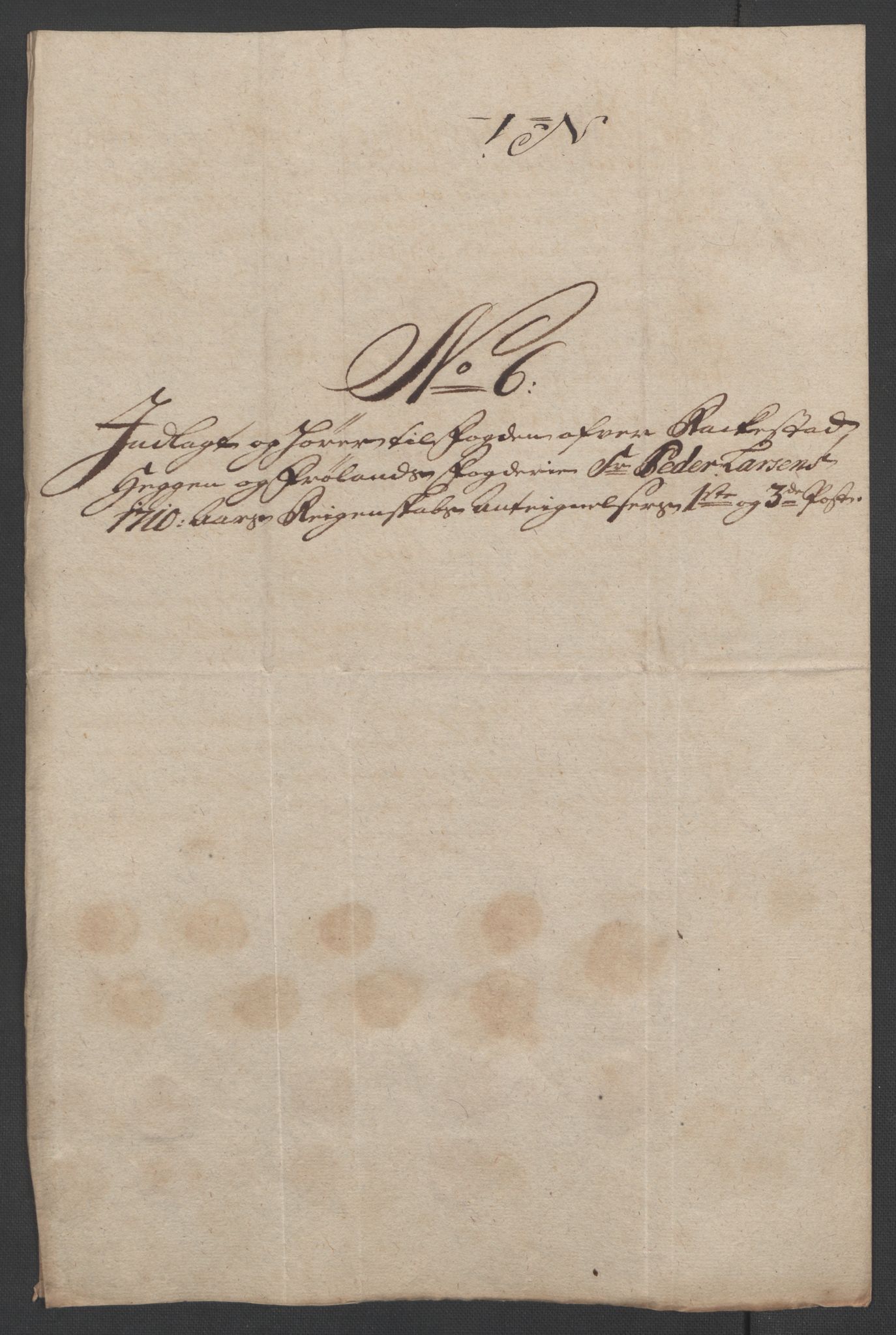 Rentekammeret inntil 1814, Reviderte regnskaper, Fogderegnskap, AV/RA-EA-4092/R07/L0302: Fogderegnskap Rakkestad, Heggen og Frøland, 1710, p. 380