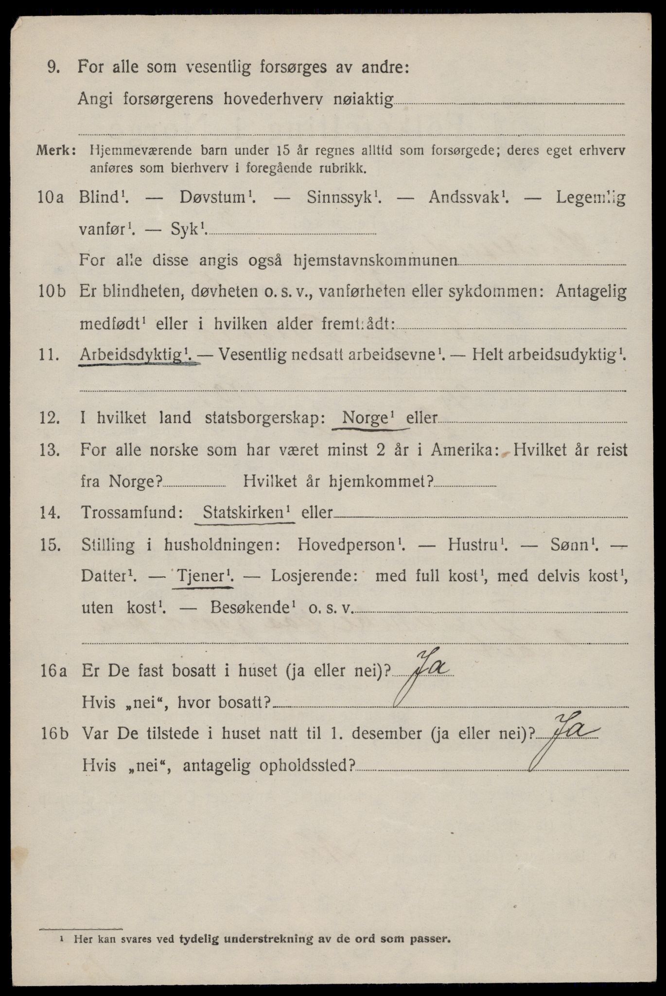 SAKO, 1920 census for Kviteseid, 1920, p. 2828