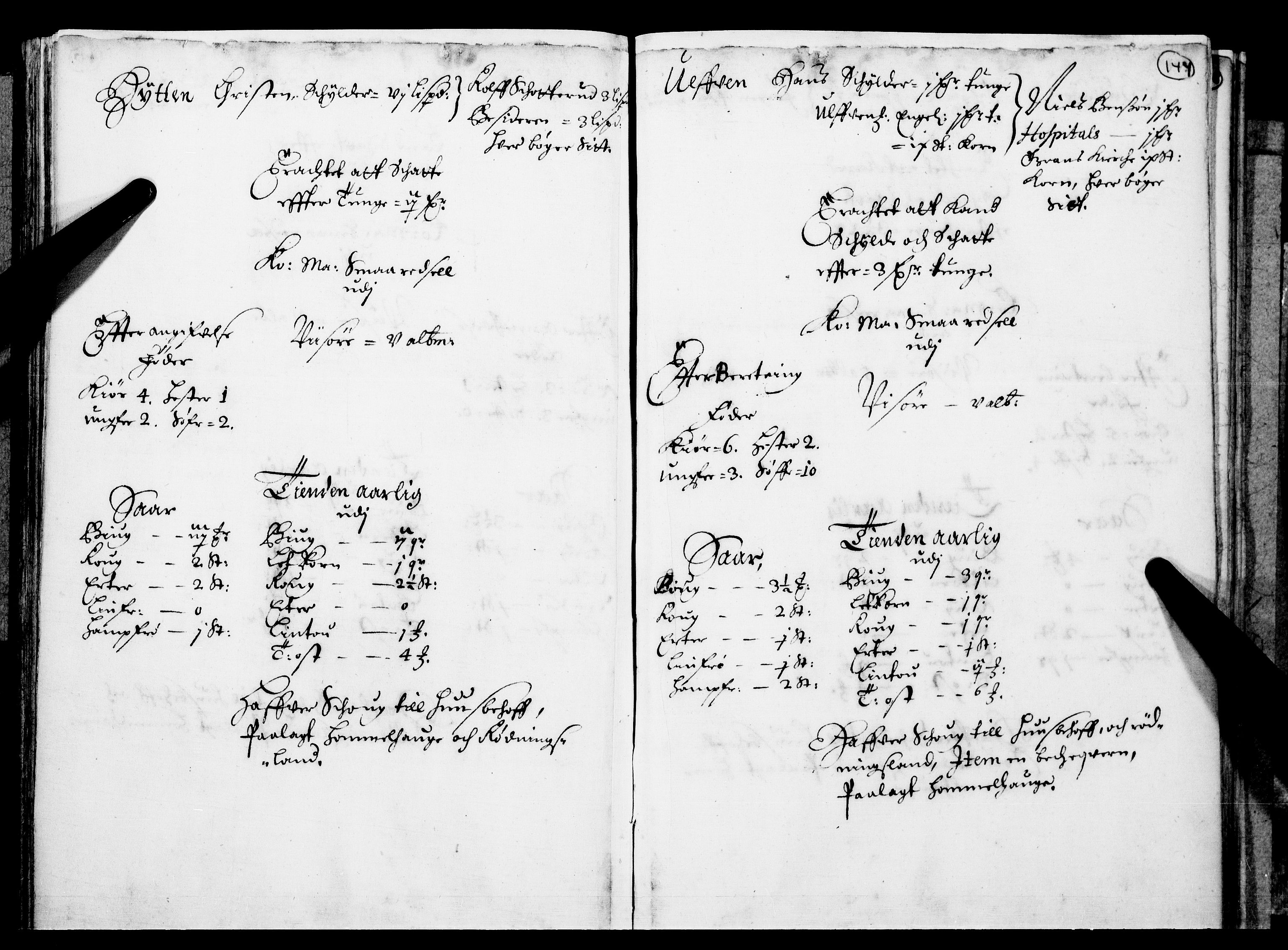 Rentekammeret inntil 1814, Realistisk ordnet avdeling, AV/RA-EA-4070/N/Nb/Nba/L0016: Hadeland og Valdres fogderi, 1. del, 1667, p. 143b-144a