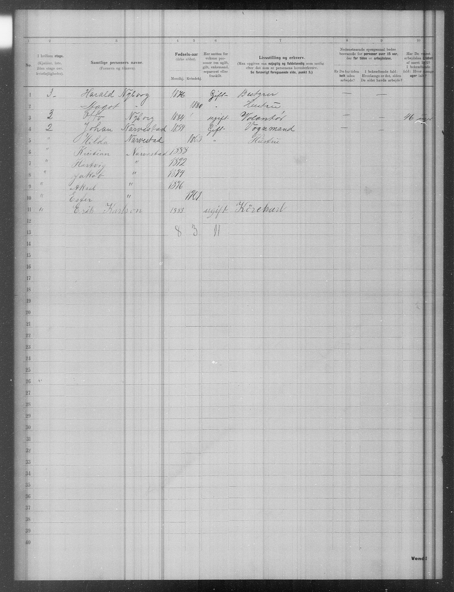 OBA, Municipal Census 1902 for Kristiania, 1902, p. 18999