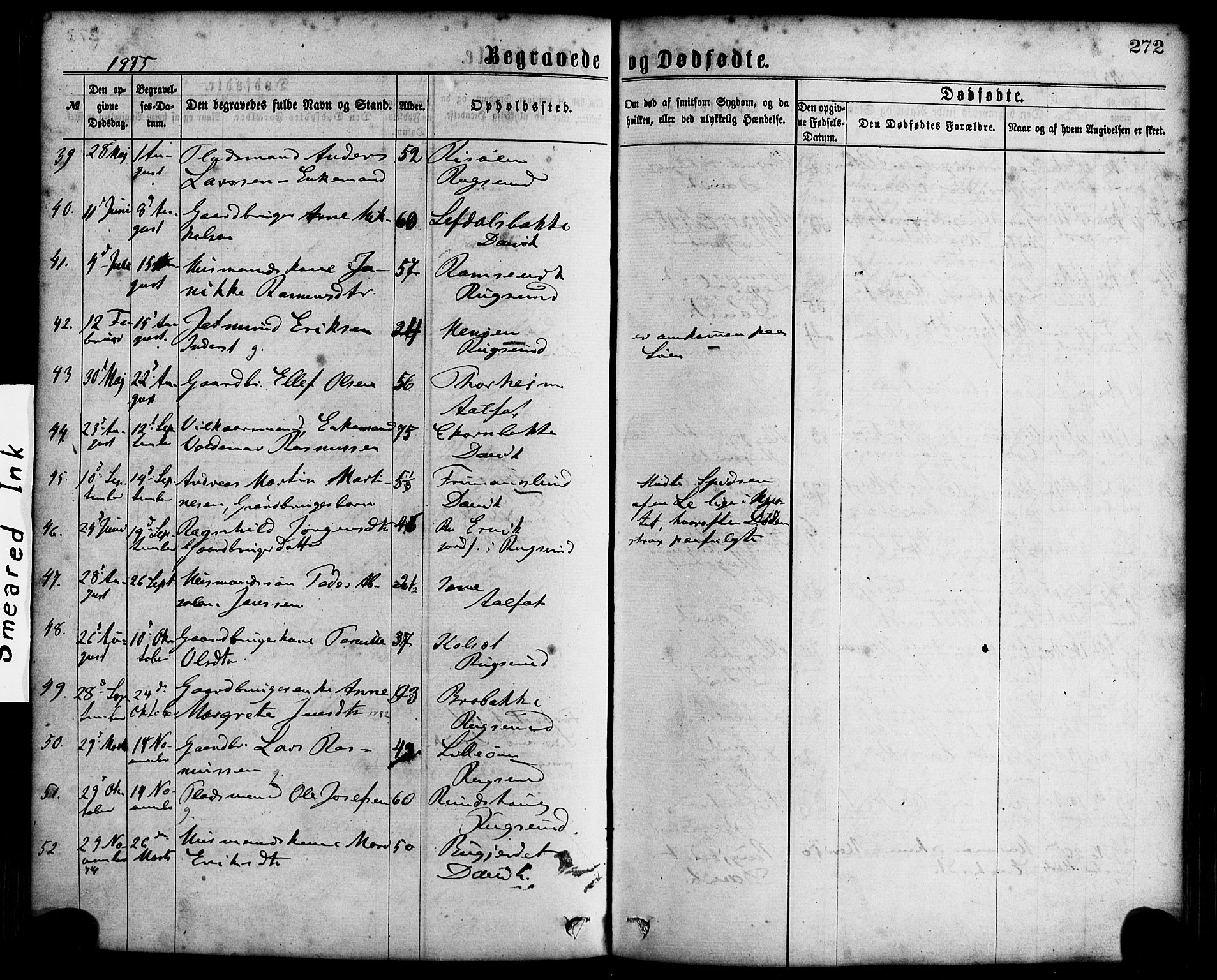 Davik sokneprestembete, AV/SAB-A-79701/H/Haa/Haaa/L0006: Parish register (official) no. A 6, 1867-1881, p. 272