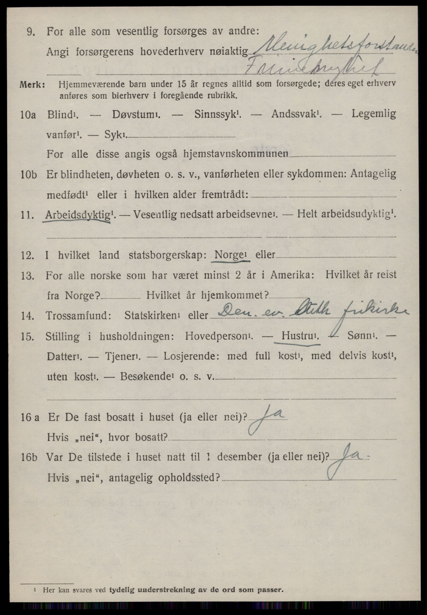 SAT, 1920 census for Ørsta, 1920, p. 2747