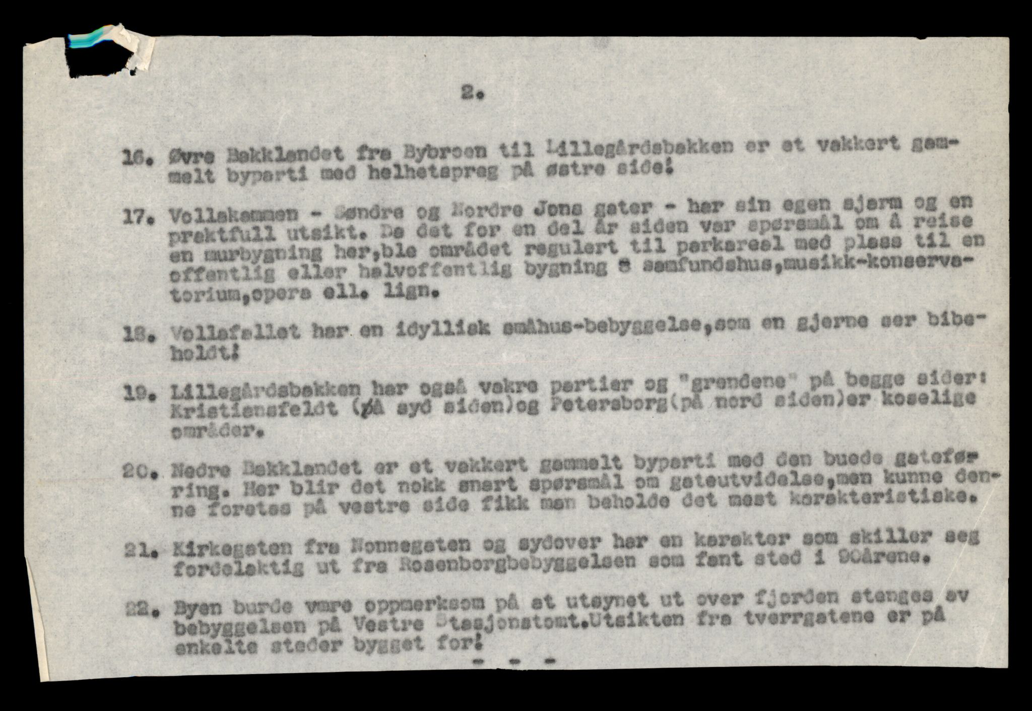 Fortidsminneforeningen, Den trønderske avdeling, AV/SAT-PA-0592/D/Da/L0034: Sakarkiv etter nøkkel, p. 163