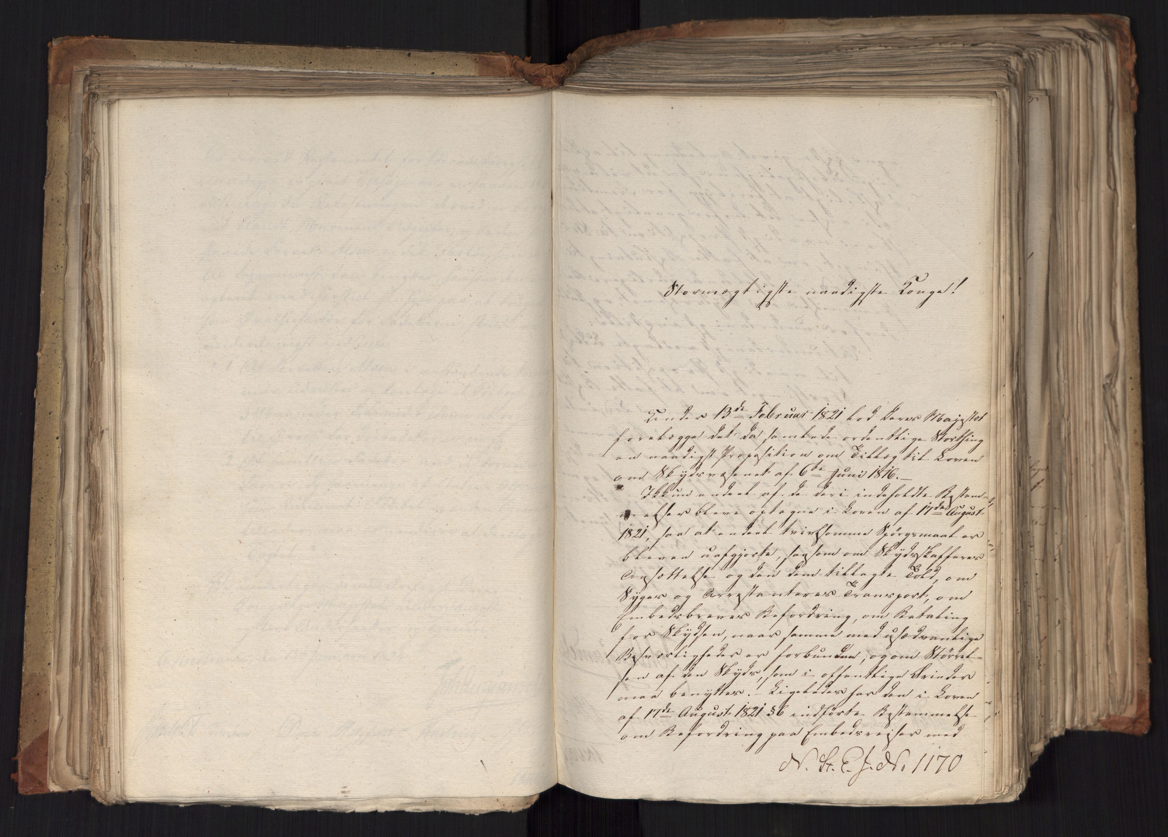 Statsrådsavdelingen i Stockholm, AV/RA-S-1003/D/Da/L0037: Regjeringsinnstillinger nr. 1115-1403, 1824, p. 174