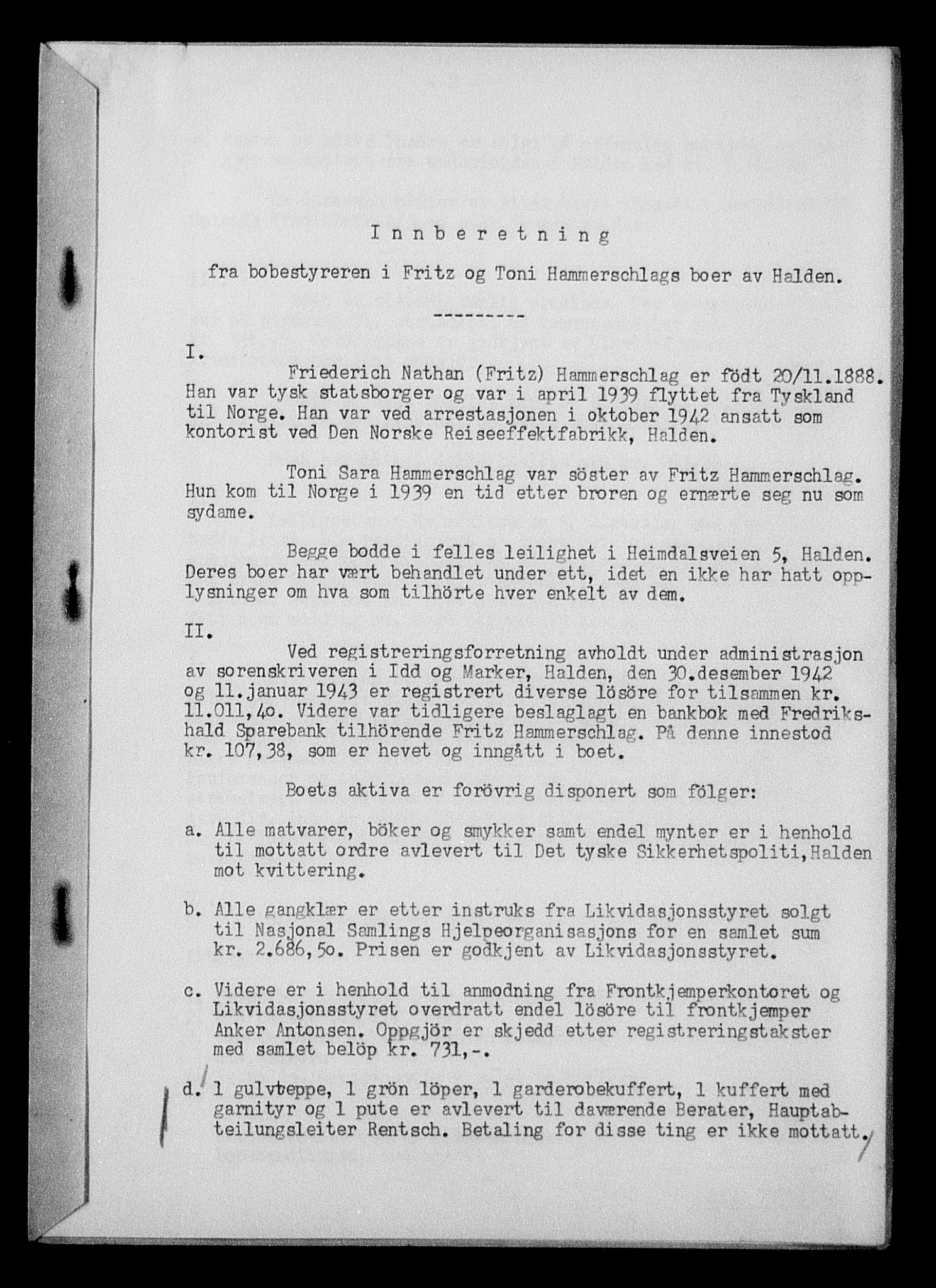 Justisdepartementet, Tilbakeføringskontoret for inndratte formuer, AV/RA-S-1564/H/Hc/Hcd/L0998: --, 1945-1947, p. 130
