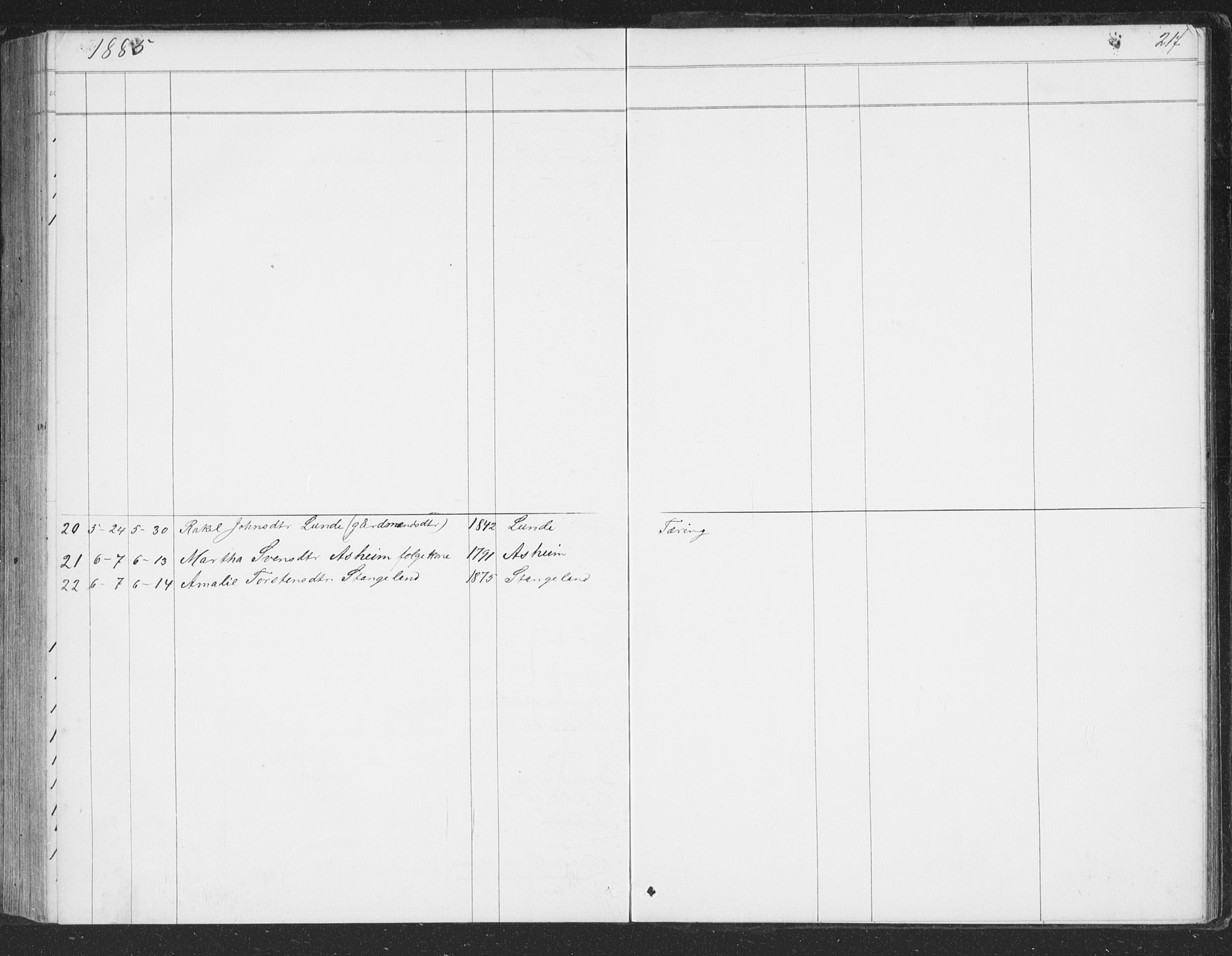 Høyland sokneprestkontor, AV/SAST-A-101799/001/30BB/L0002: Parish register (copy) no. B 2, 1874-1886, p. 217