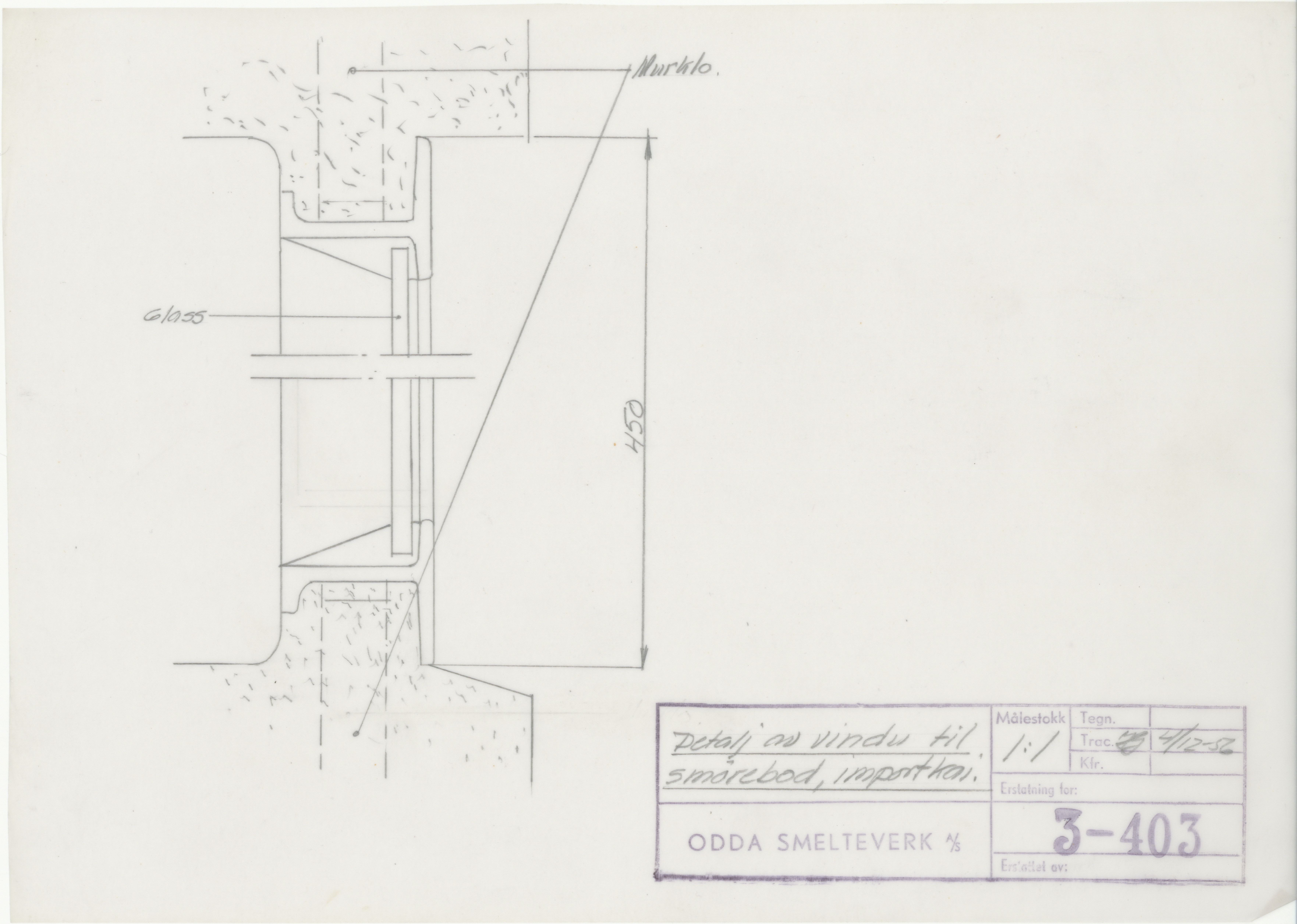 Odda smelteverk AS, KRAM/A-0157.1/T/Td/L0003: Gruppe 3. Importkai, 1954-1993, p. 159