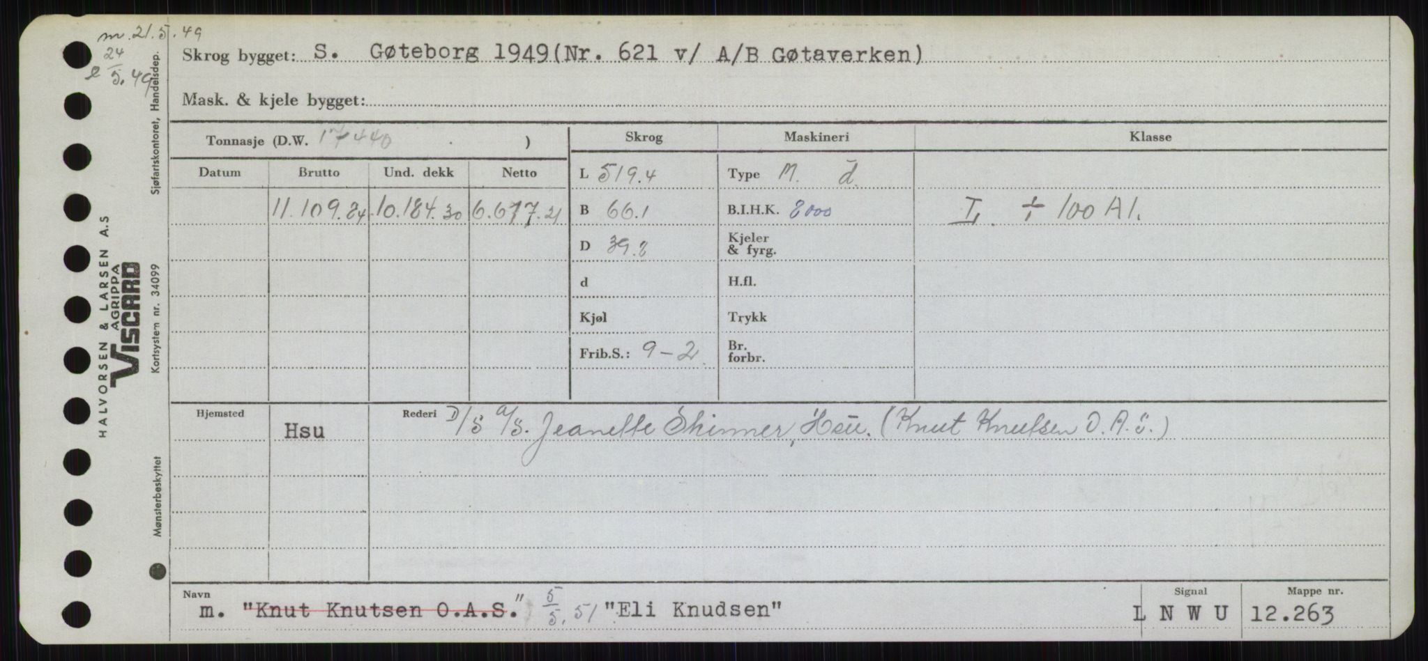 Sjøfartsdirektoratet med forløpere, Skipsmålingen, RA/S-1627/H/Hb/L0002: Fartøy, E-H, p. 15