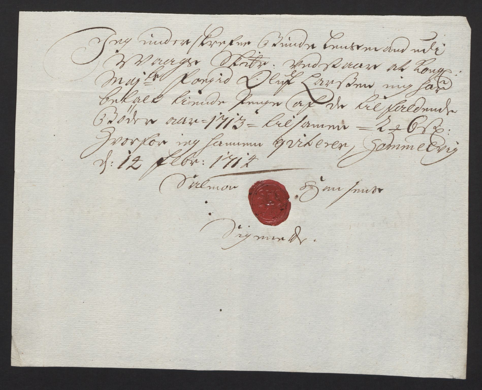 Rentekammeret inntil 1814, Reviderte regnskaper, Fogderegnskap, AV/RA-EA-4092/R48/L2989: Fogderegnskap Sunnhordland og Hardanger, 1713, p. 364