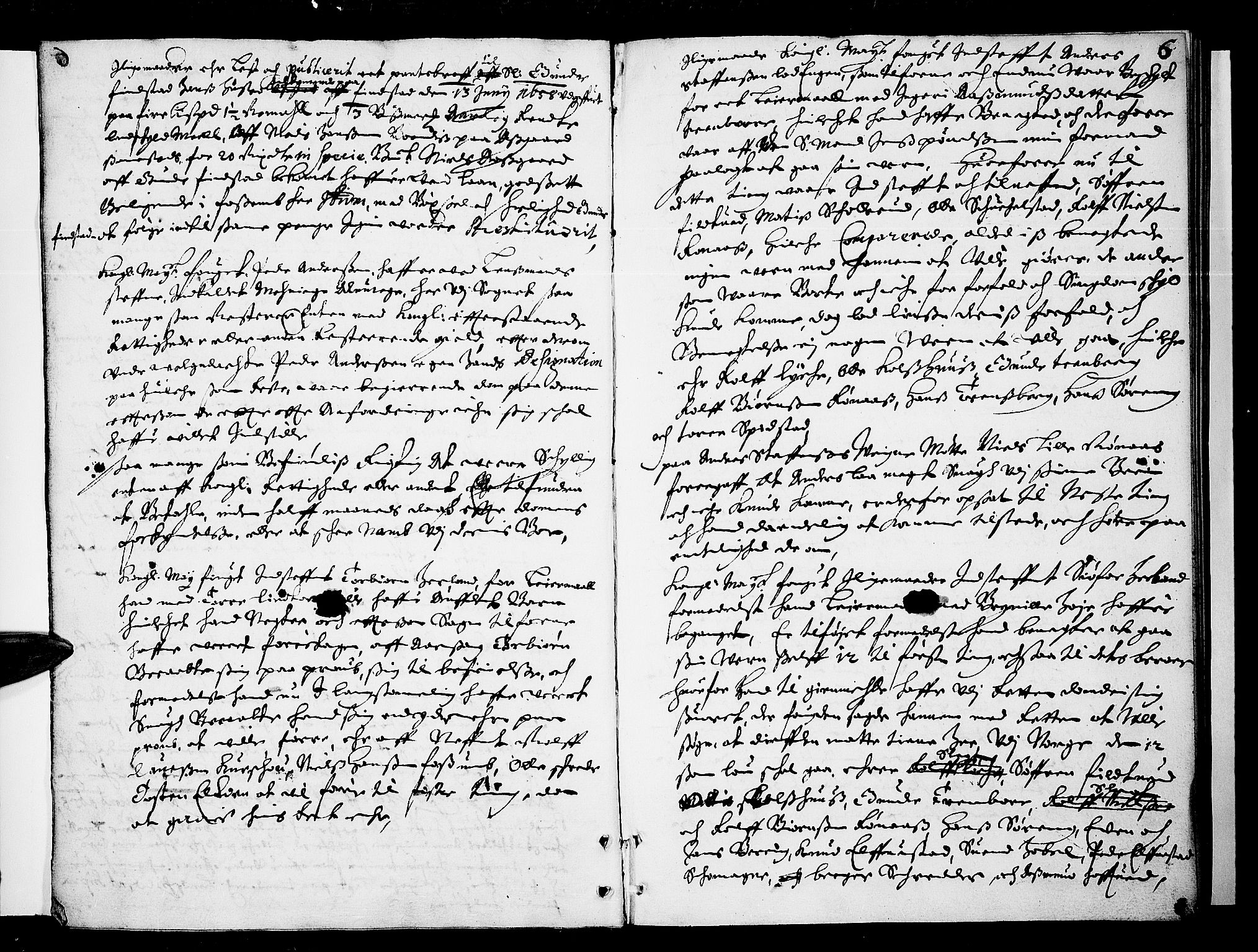 Heggen og Frøland sorenskriveri I, AV/SAO-A-11556/F/Fb/L0003: Tingbok, 1659-1661, p. 5b-6a