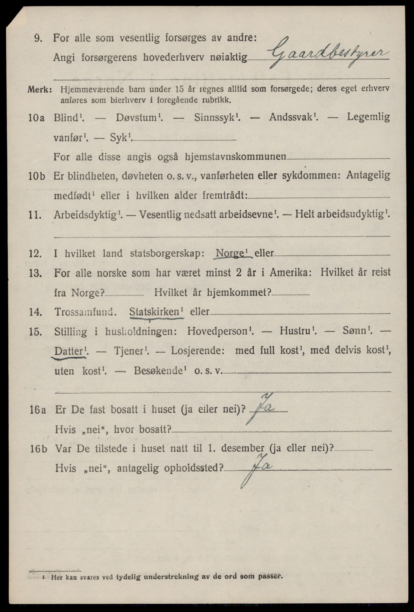 SAST, 1920 census for Nærbø, 1920, p. 2098