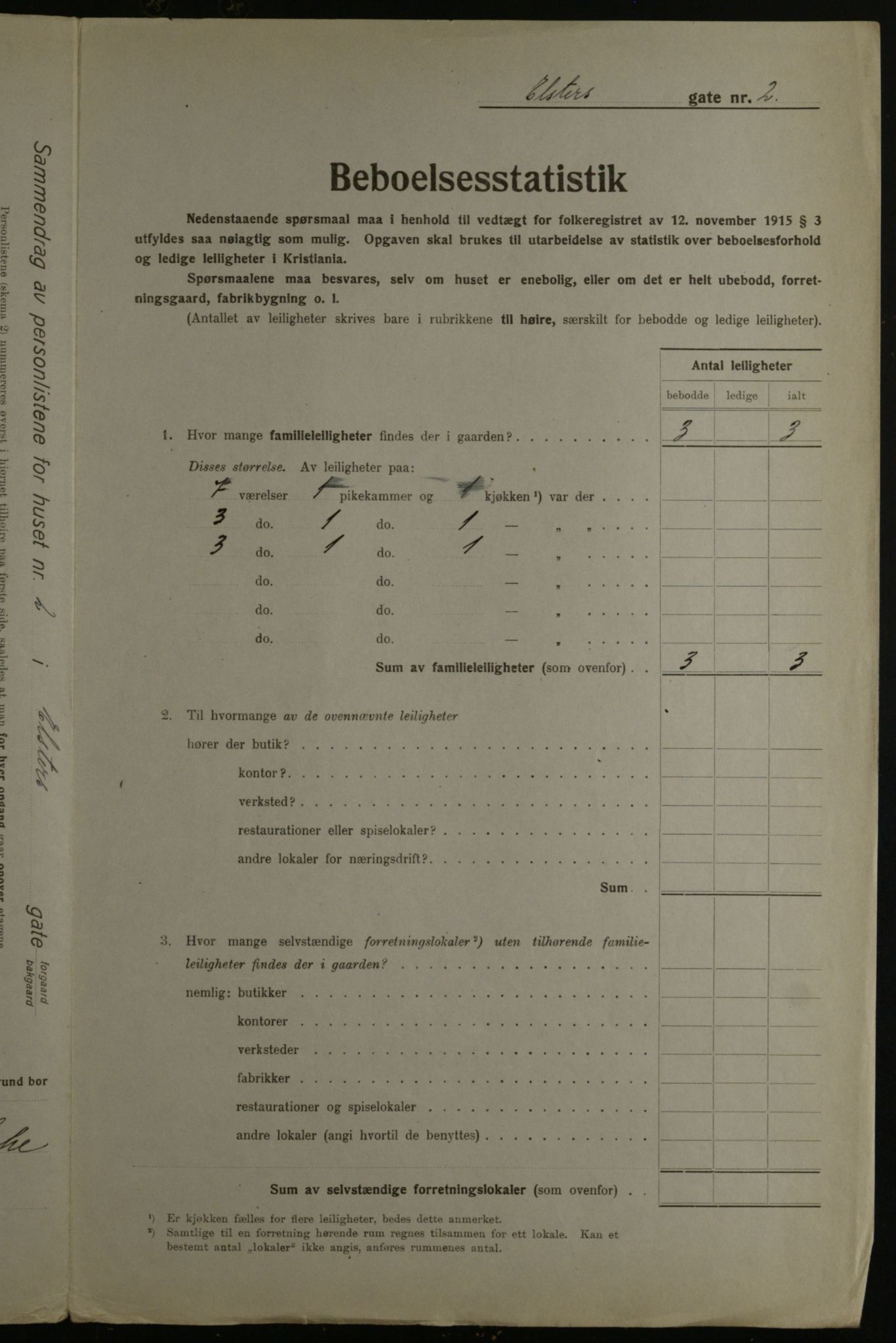 OBA, Municipal Census 1923 for Kristiania, 1923, p. 23220