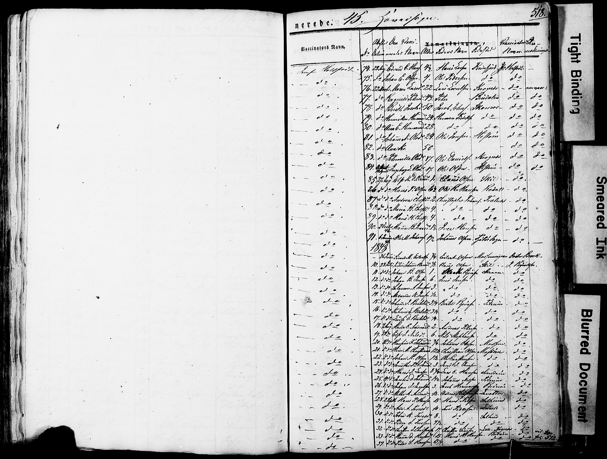 Ministerialprotokoller, klokkerbøker og fødselsregistre - Nordland, SAT/A-1459/812/L0176: Parish register (official) no. 812A05, 1834-1874, p. 518