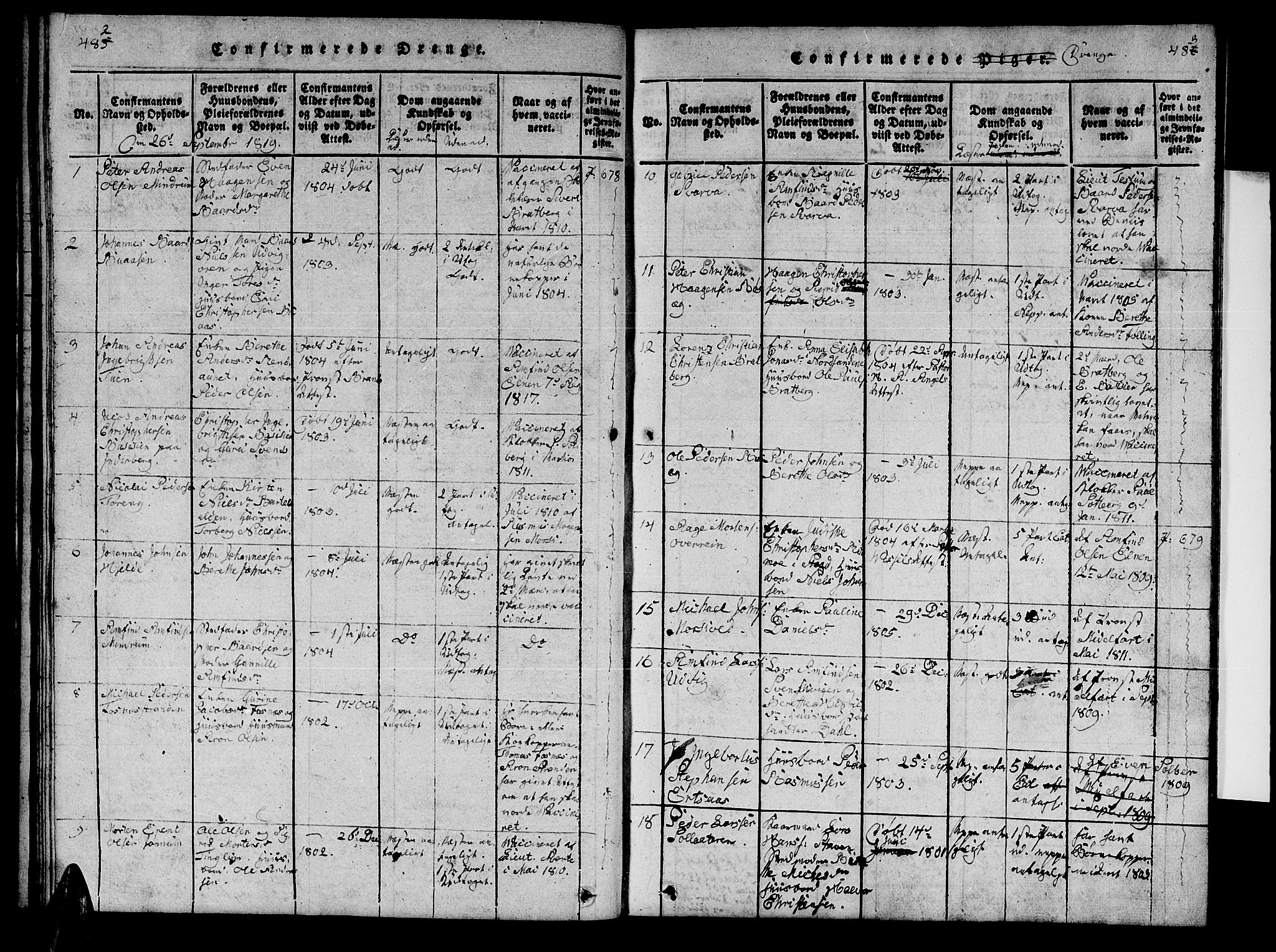 Ministerialprotokoller, klokkerbøker og fødselsregistre - Nord-Trøndelag, SAT/A-1458/741/L0400: Parish register (copy) no. 741C01, 1817-1825, p. 482-483